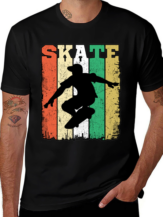 Retro Skateboarding T-Shirt