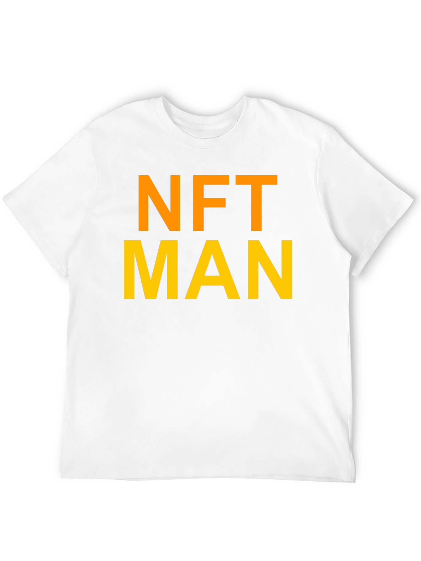 NFT MAN Graphic T-Shirt - Black Cotton Tee