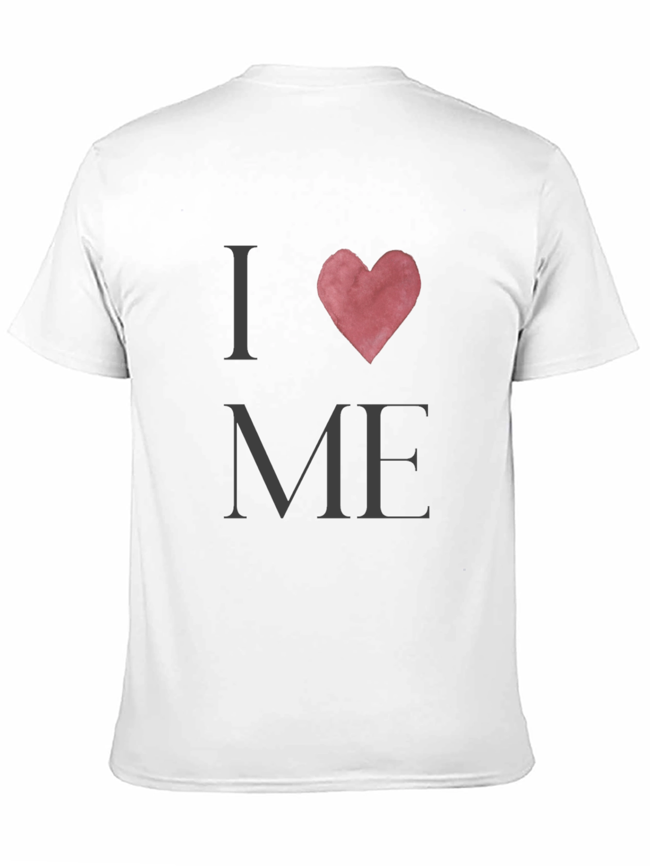 I Heart Me Graphic Tee - Black