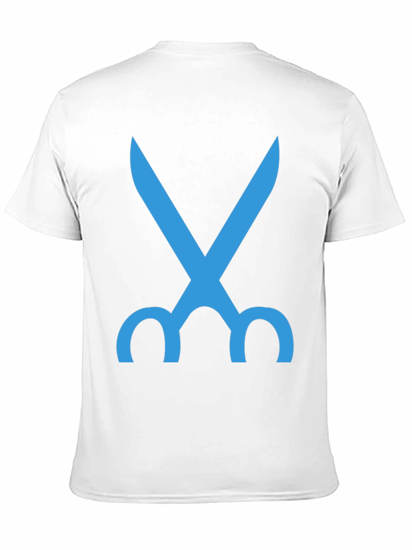 Scissors Graphic Tee - Mens Black T-Shirt