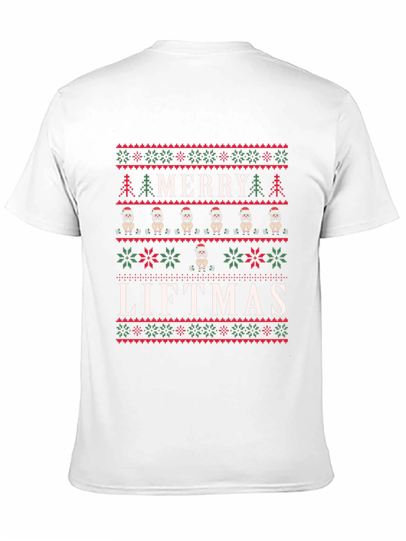 Merry Liftmas Ugly Christmas Sweater T-Shirt
