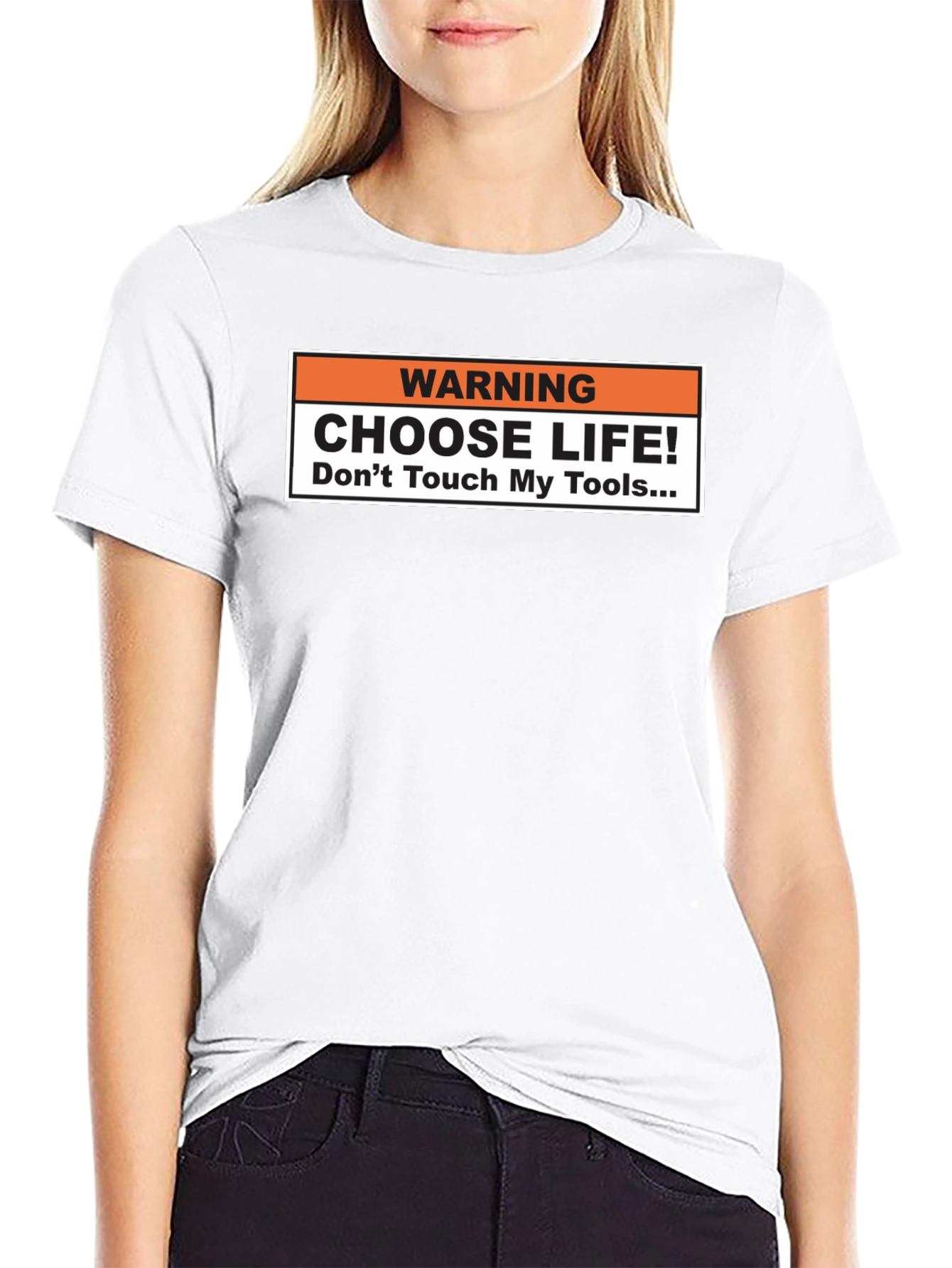 Warning: Choose Life! Graphic Tee