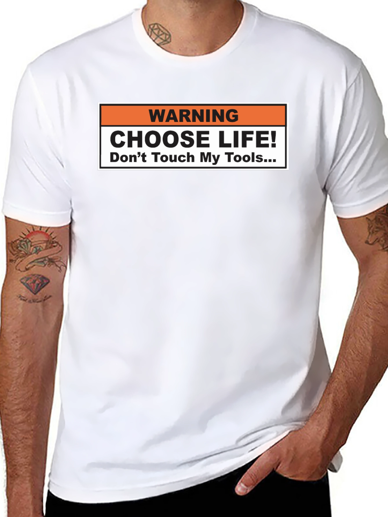 Warning: Choose Life! Graphic Tee
