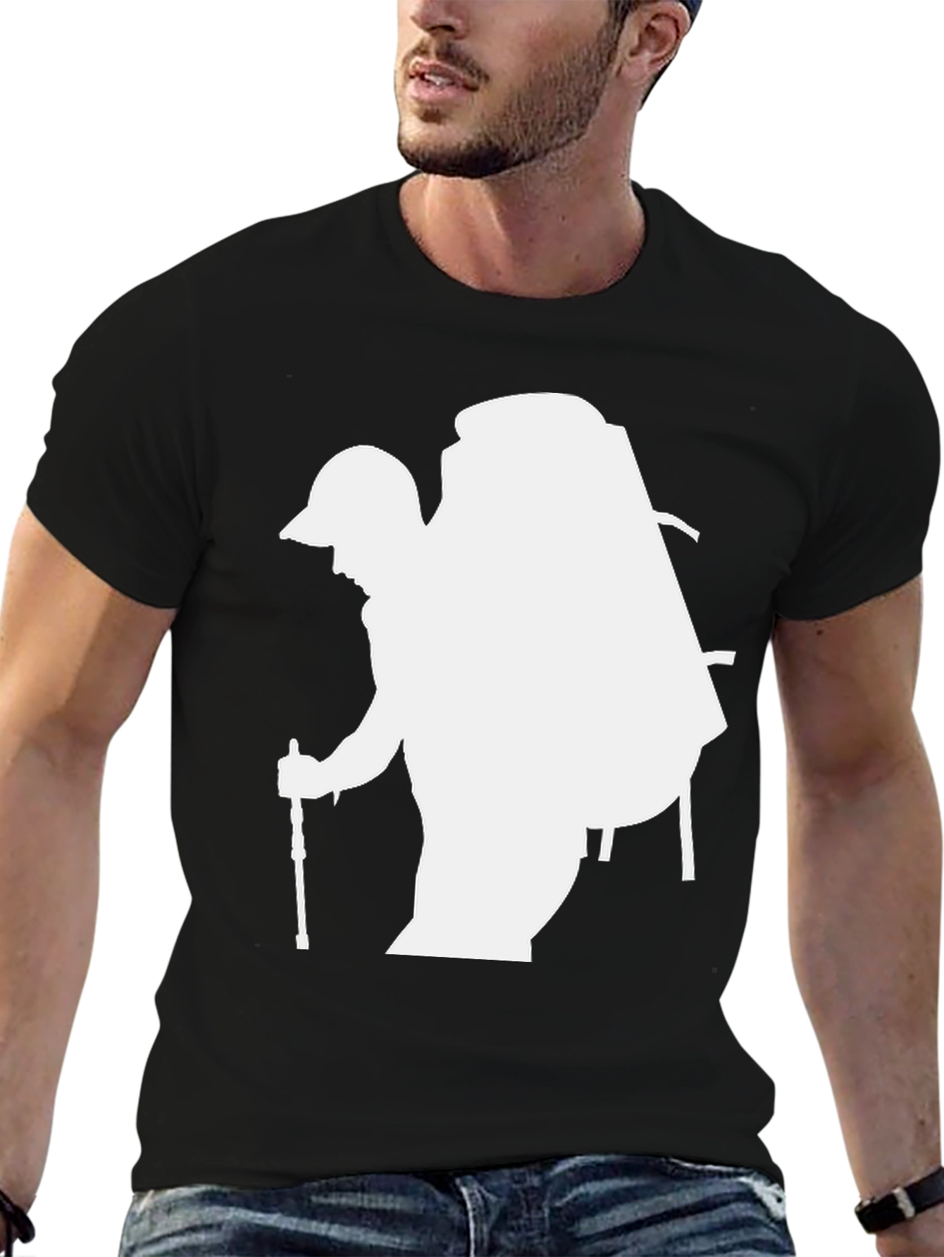 Hiking Adventure T-Shirt - Backpack Hiker Graphic Tee