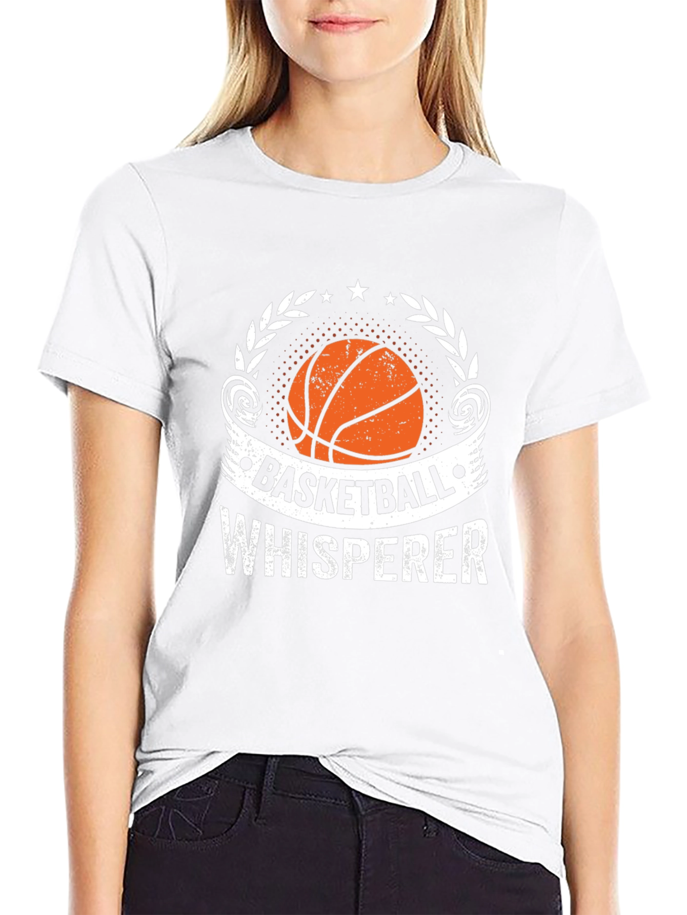 Basketball Whisperer Graphic Tee - Black T-Shirt