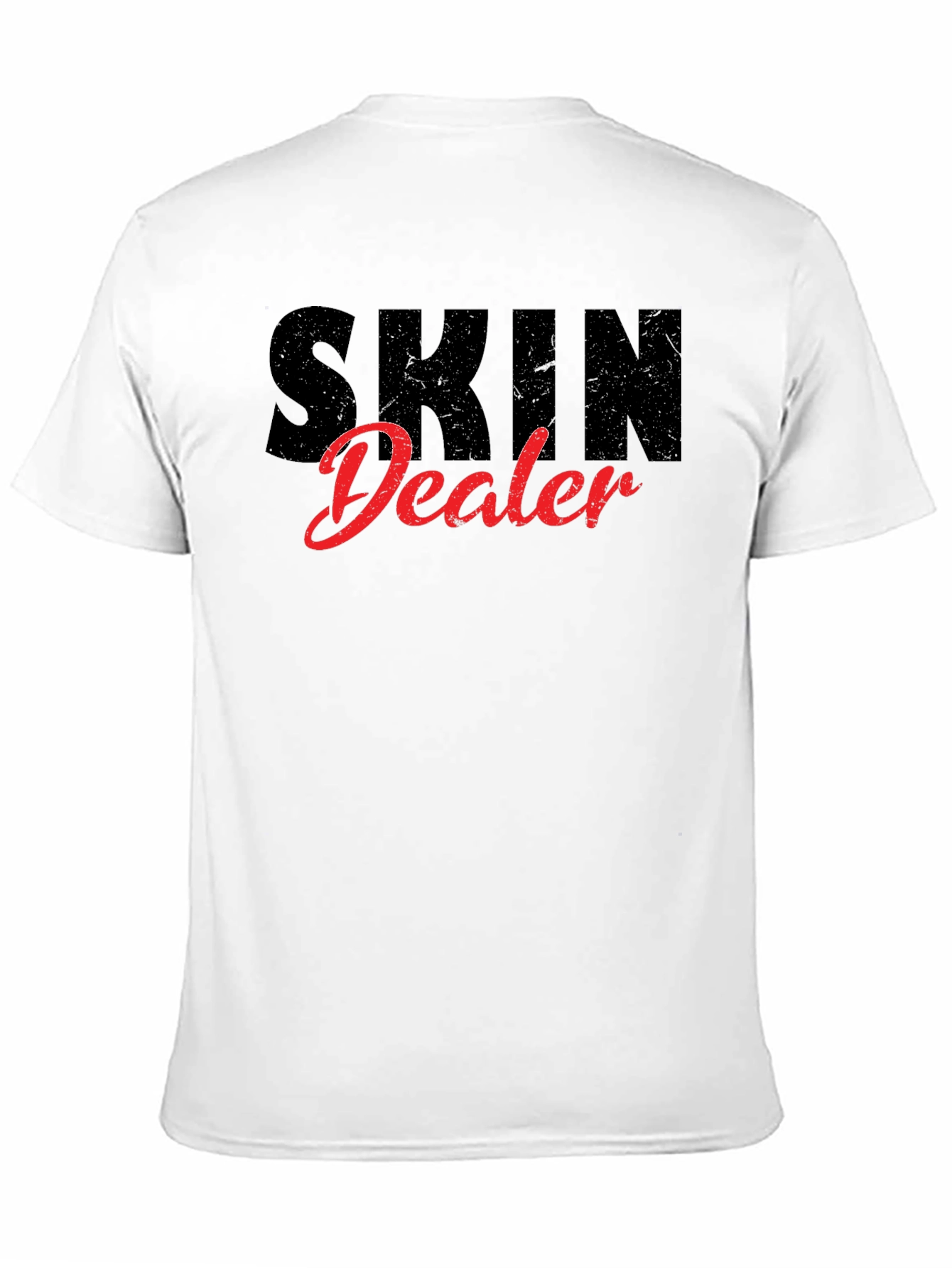 Skin Dealer Black Graphic T-Shirt