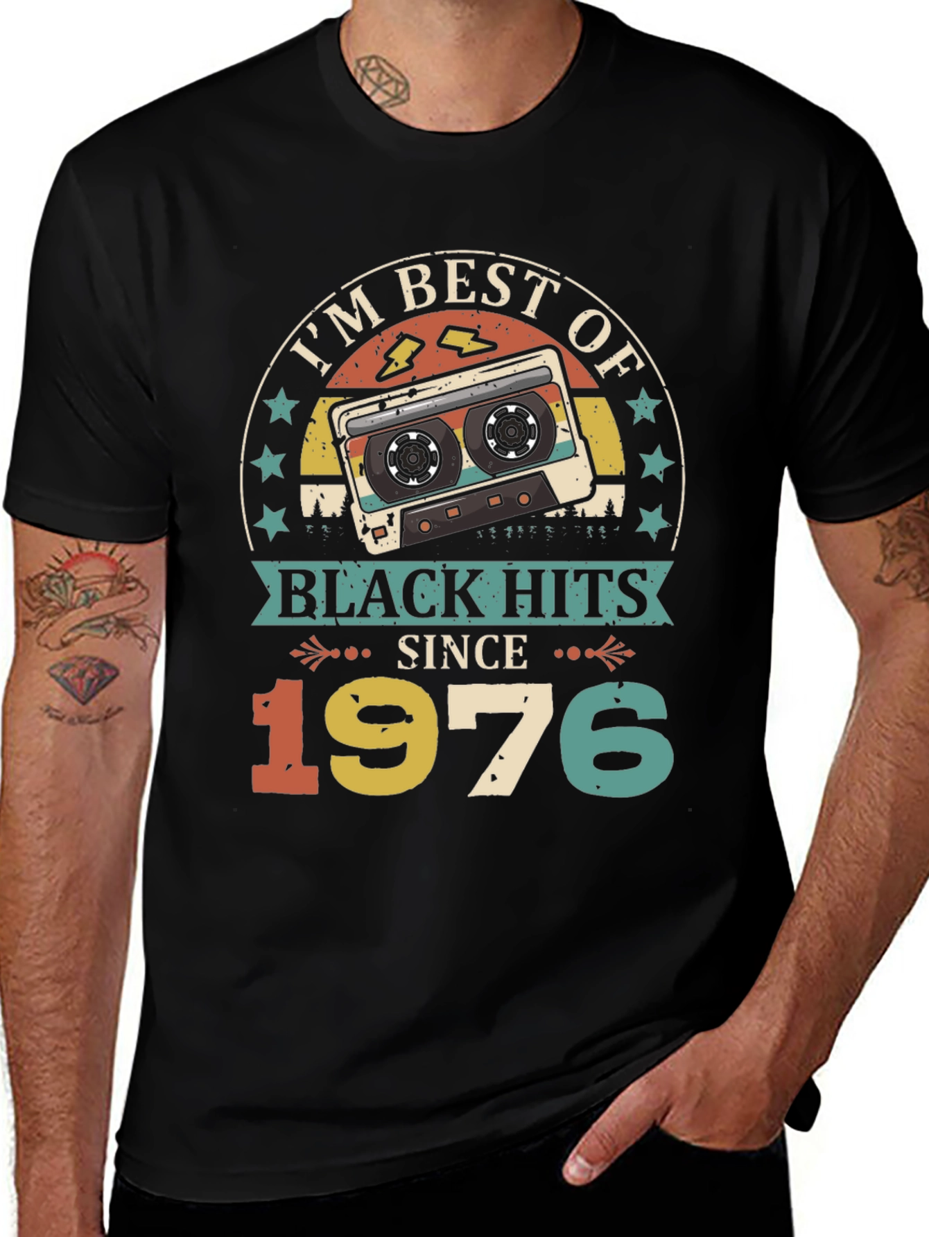 Best of Black Hits Since 1976 Graphic Tee