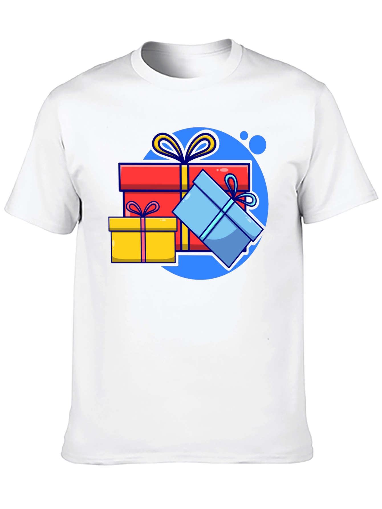 Festive Gift T-Shirt - Black Holiday Tee