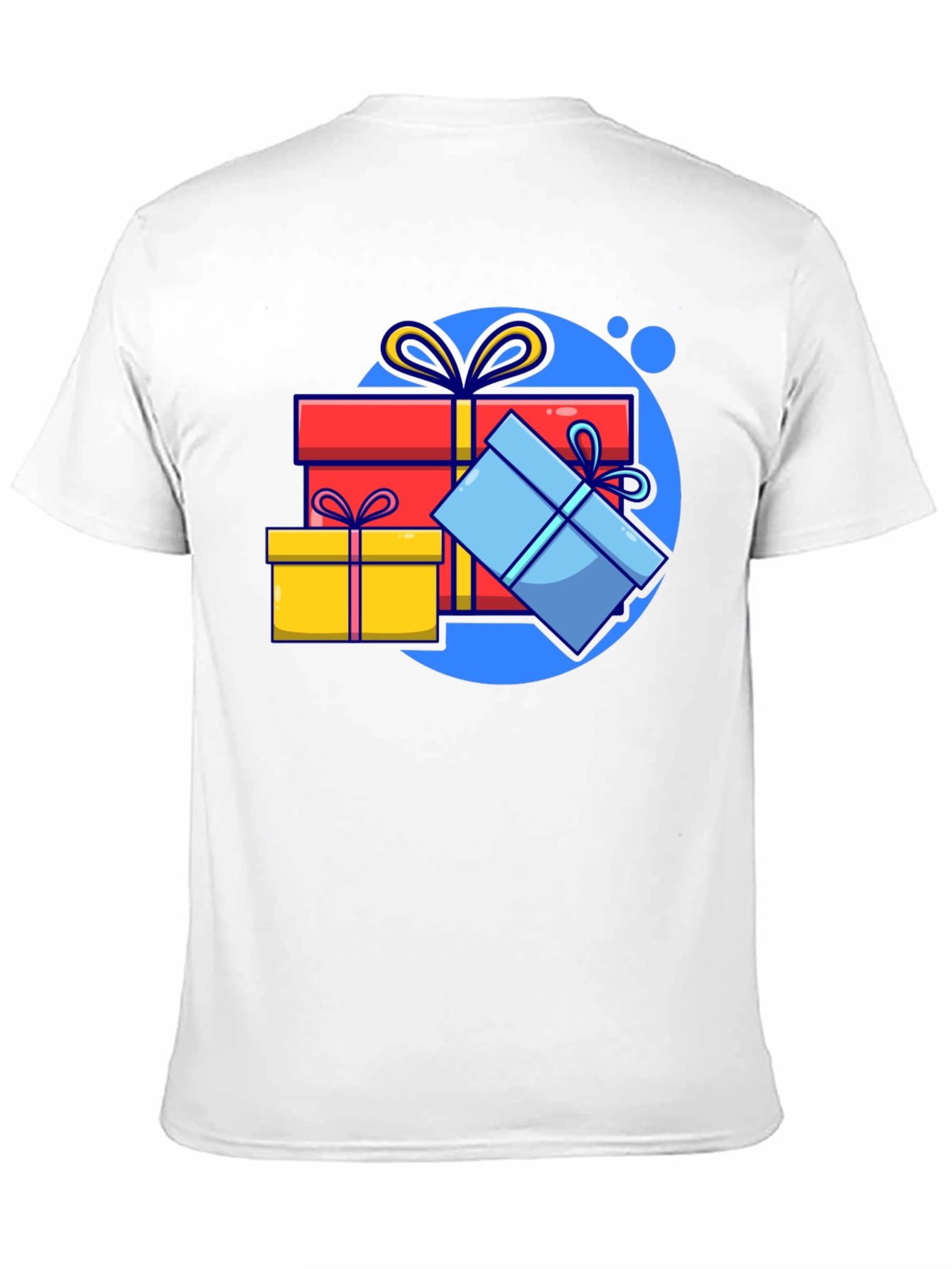 Festive Gift T-Shirt - Black Holiday Tee