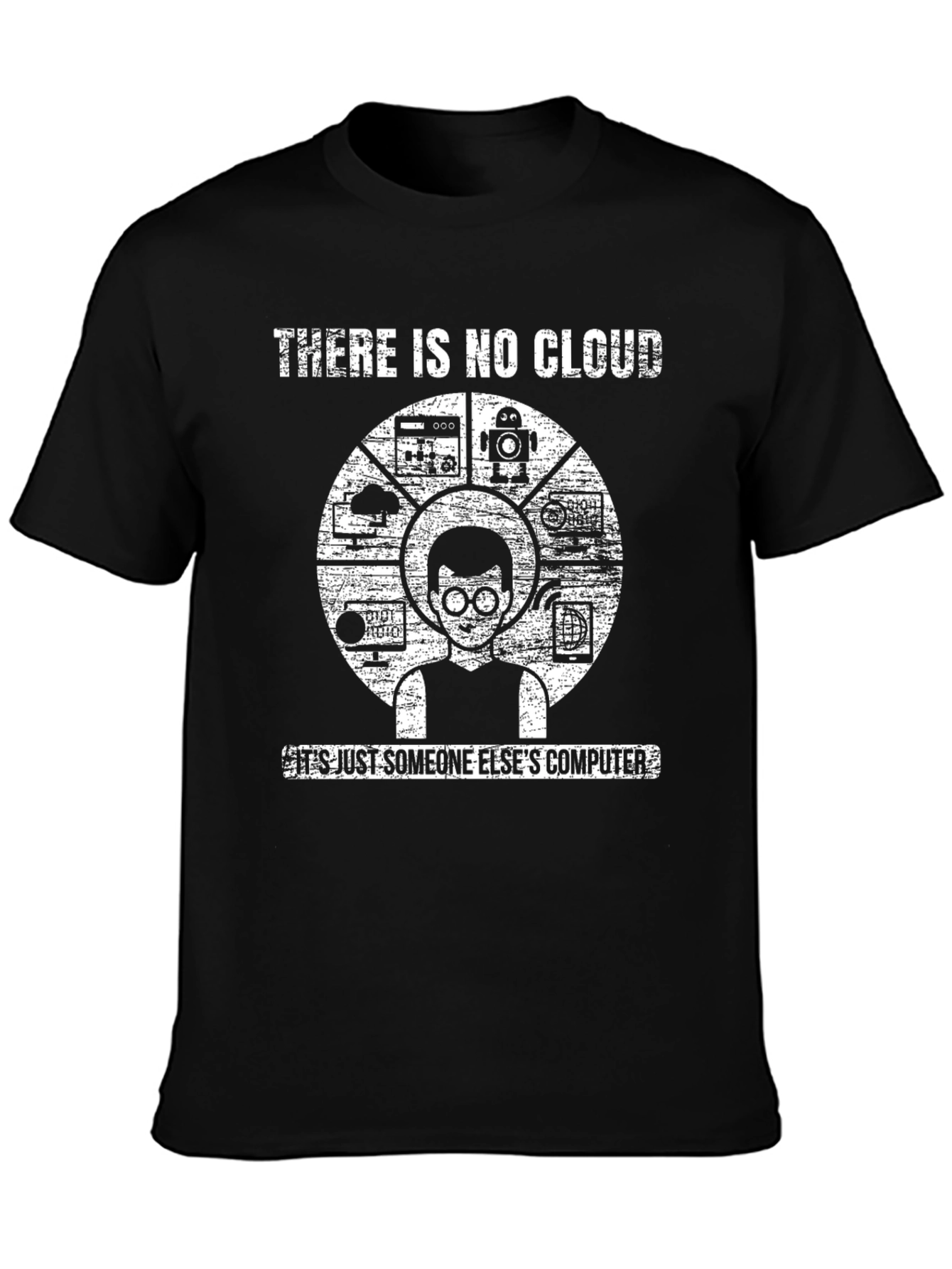 There is No Cloud T-Shirt - Programmer Humor