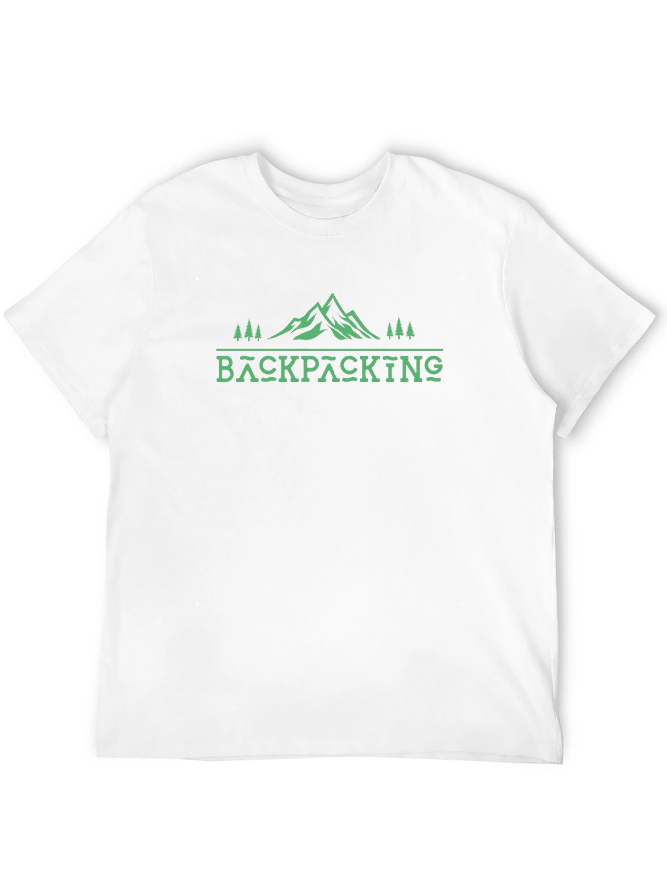Backpacking Mountain Graphic T-Shirt