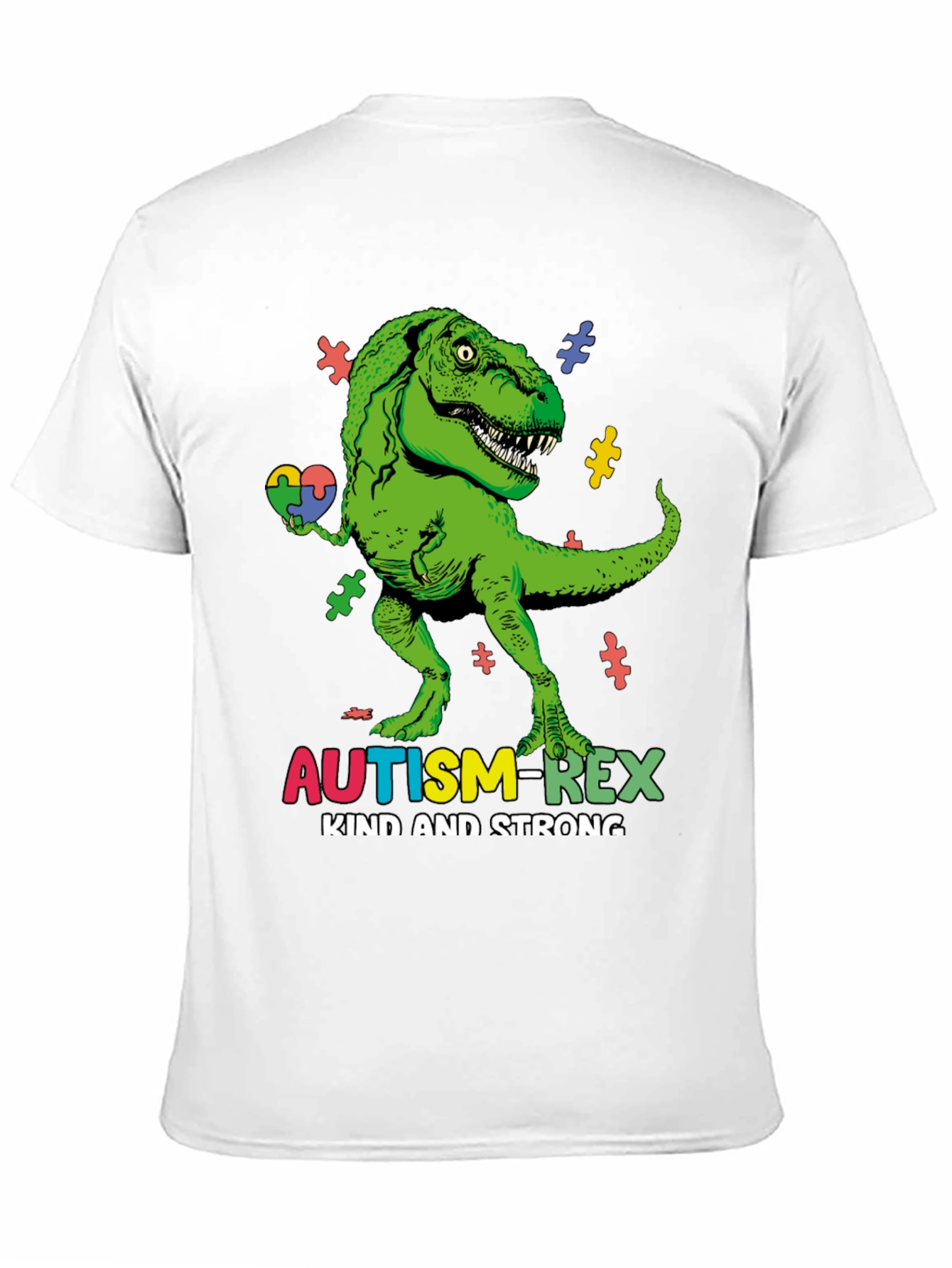 Autism-Rex Kind and Strong T-Shirt