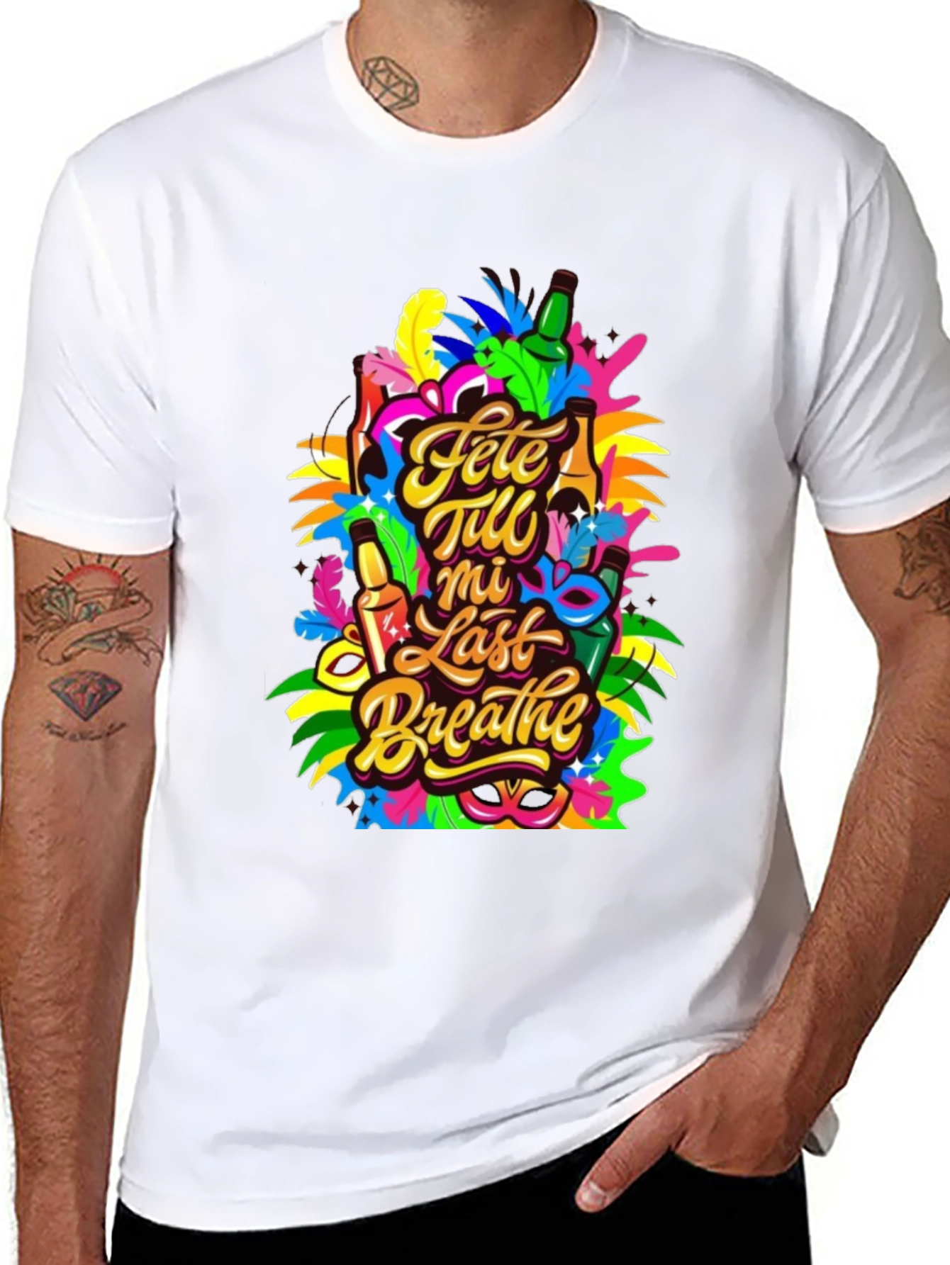Fete Till Mi Last Breathe T-Shirt
