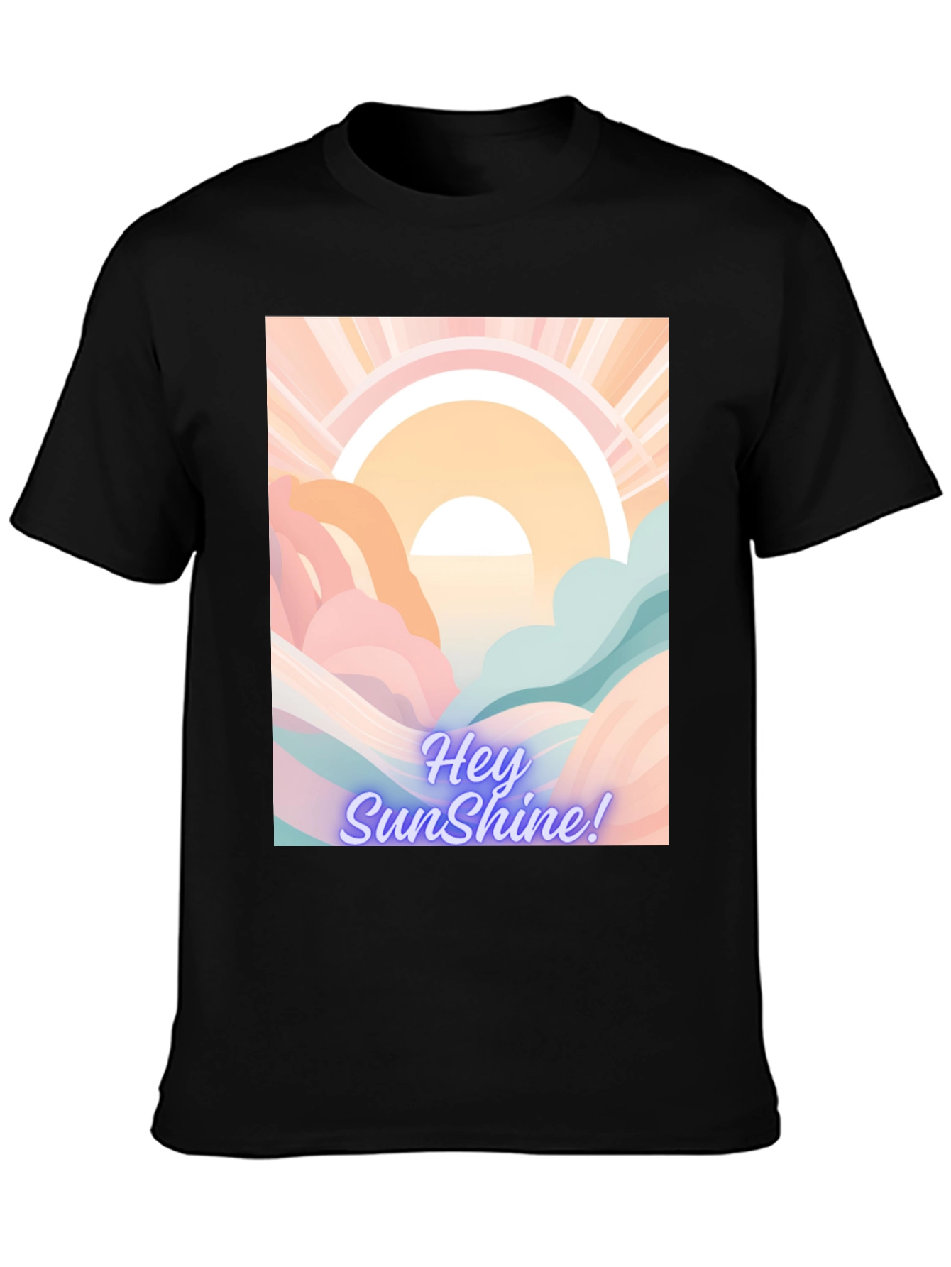 Hey Sunshine Graphic Tee - Trendy Comfort