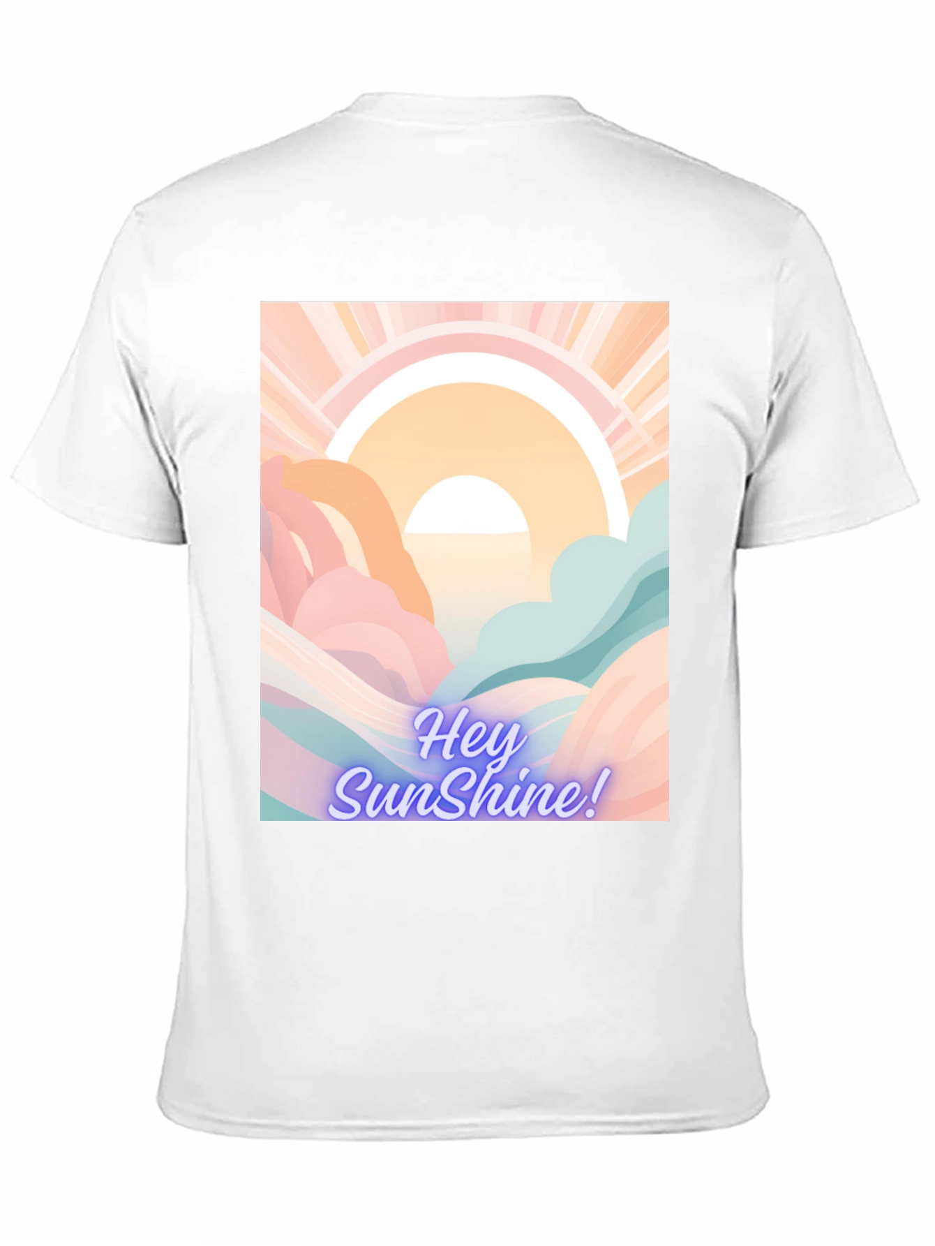 Hey Sunshine Graphic Tee - Trendy Comfort