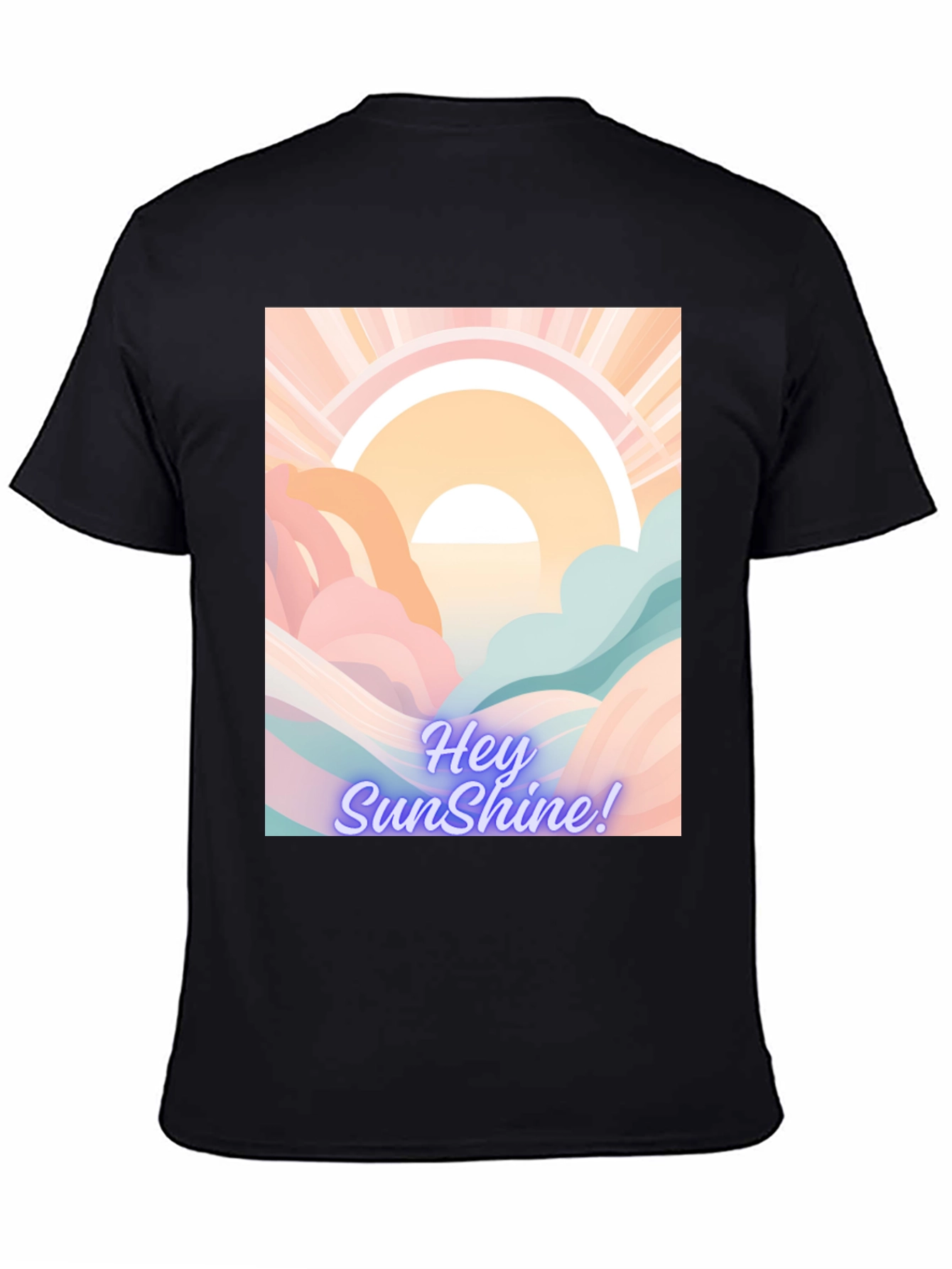 Hey Sunshine Graphic Tee - Trendy Comfort