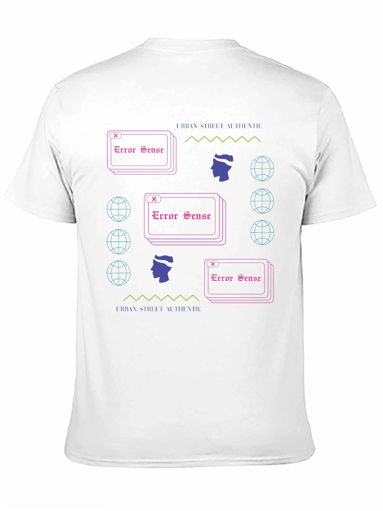 Urban Street Error Sense Graphic Tee
