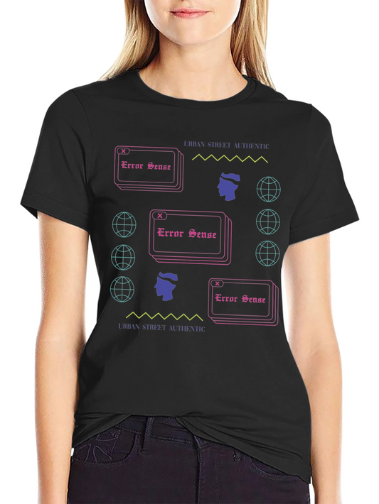 Urban Street Error Sense Graphic Tee