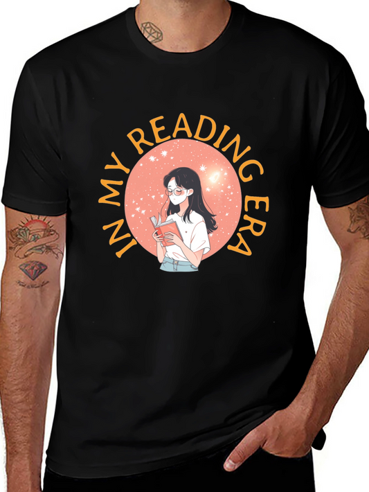Reading Era Graphic Tee - Unisex Black T-Shirt