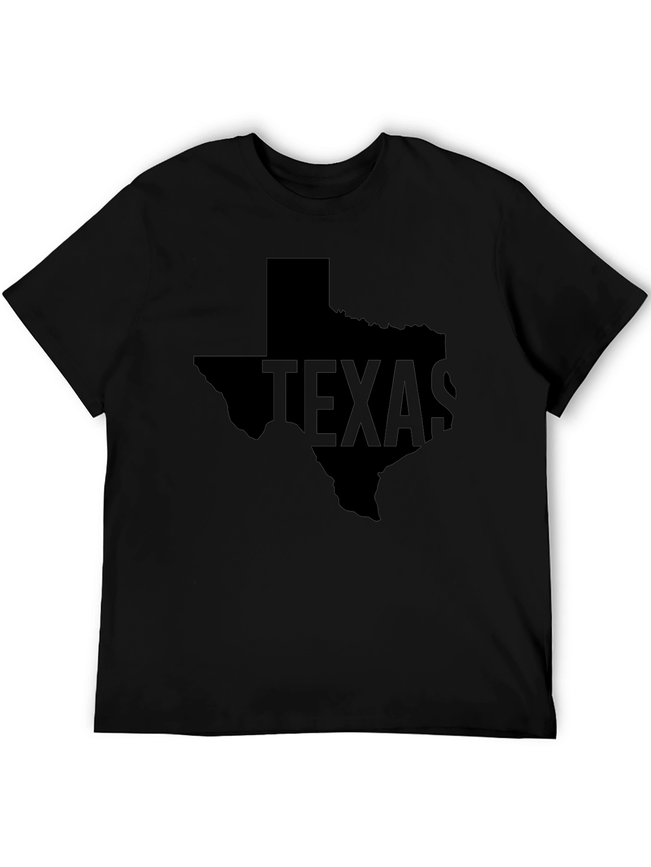 Texas State Pride Black Graphic Tee