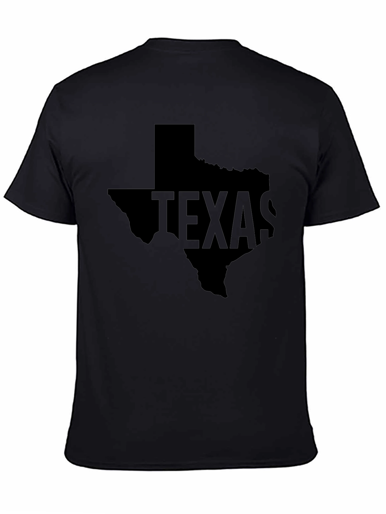 Texas State Pride Black Graphic Tee