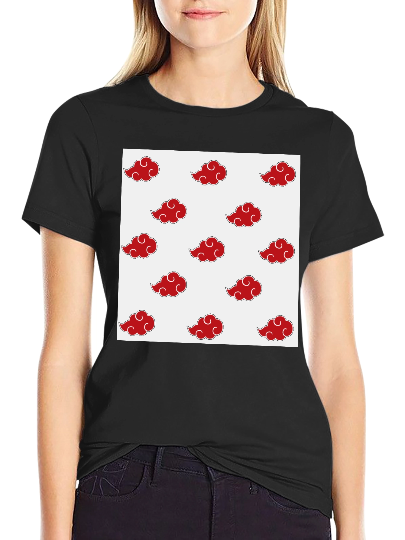 Akatsuki Cloud Tee - Anime Inspired Graphic T-Shirt