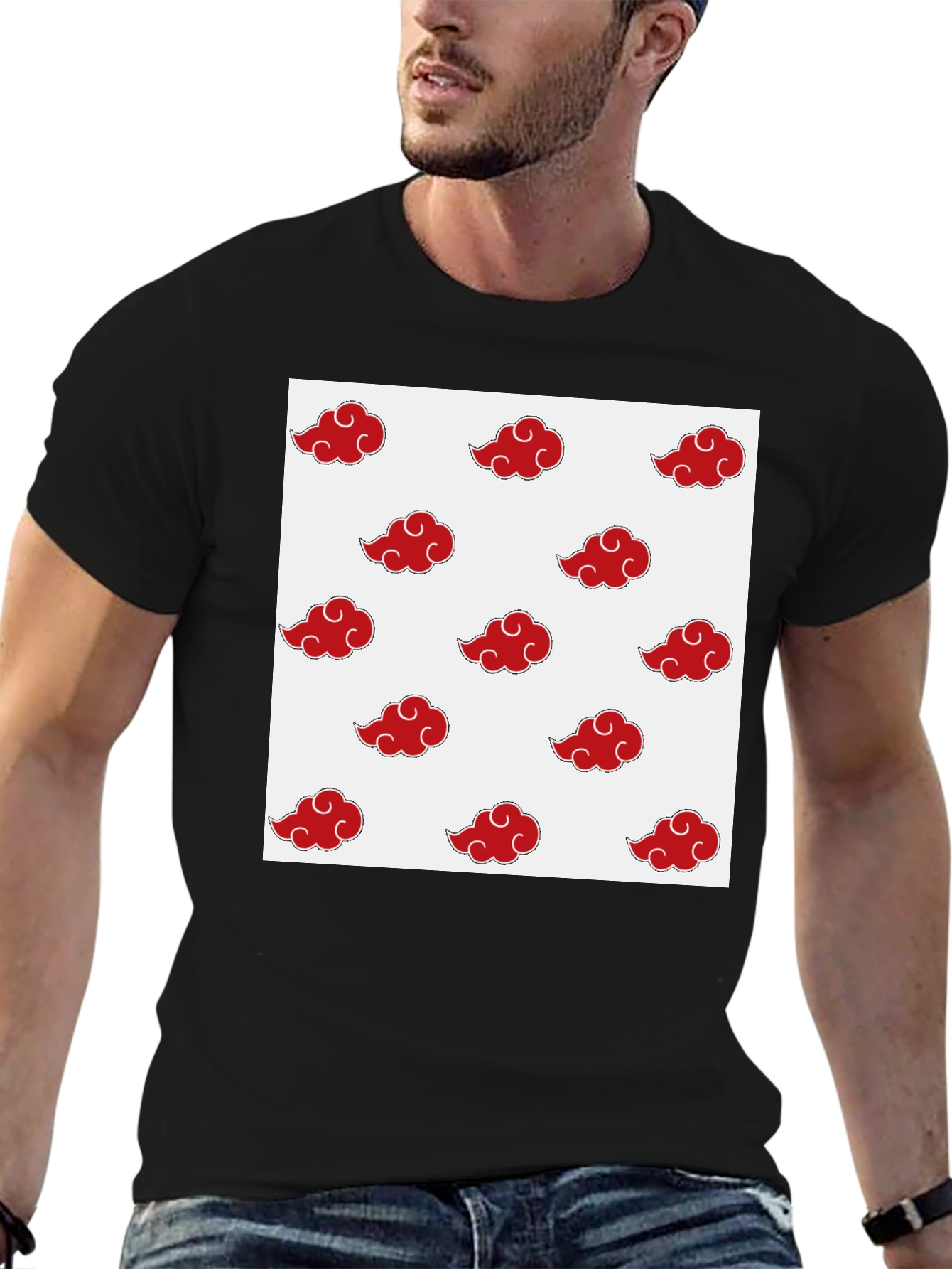 Akatsuki Cloud Tee - Anime Inspired Graphic T-Shirt