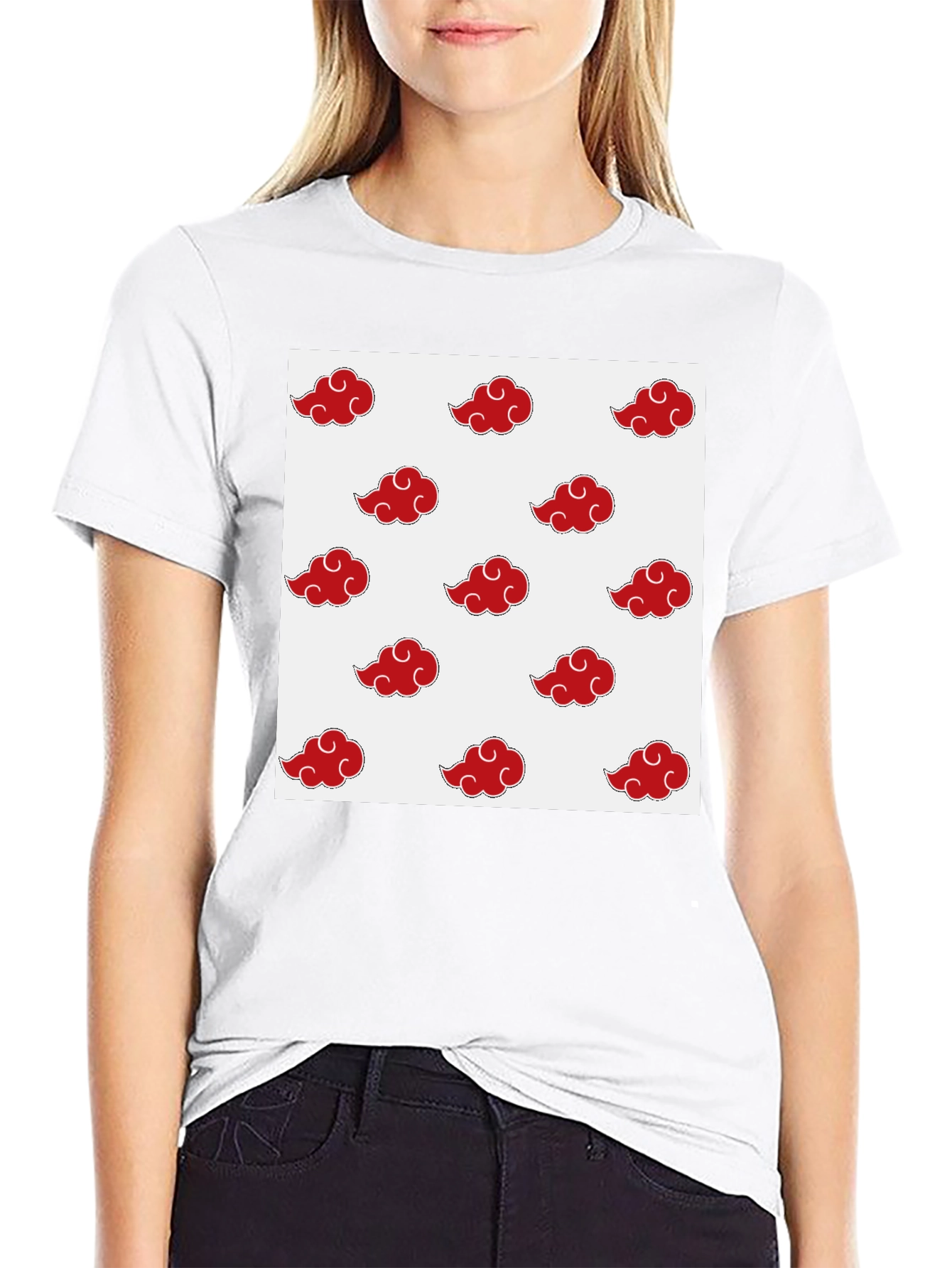 Akatsuki Cloud Tee - Anime Inspired Graphic T-Shirt