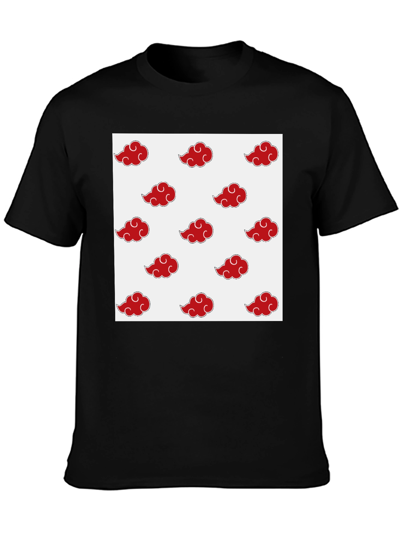 Akatsuki Cloud Tee - Anime Inspired Graphic T-Shirt