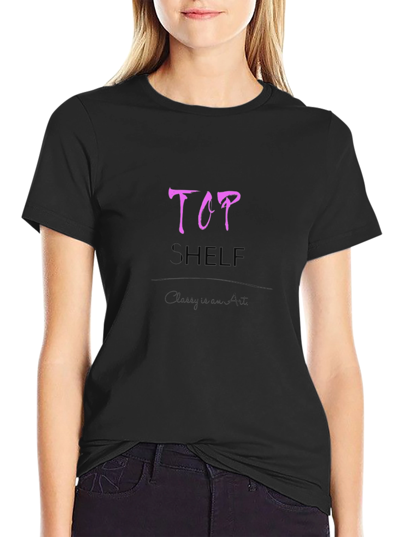Top Shelf Graphic Tee - Classic Black
