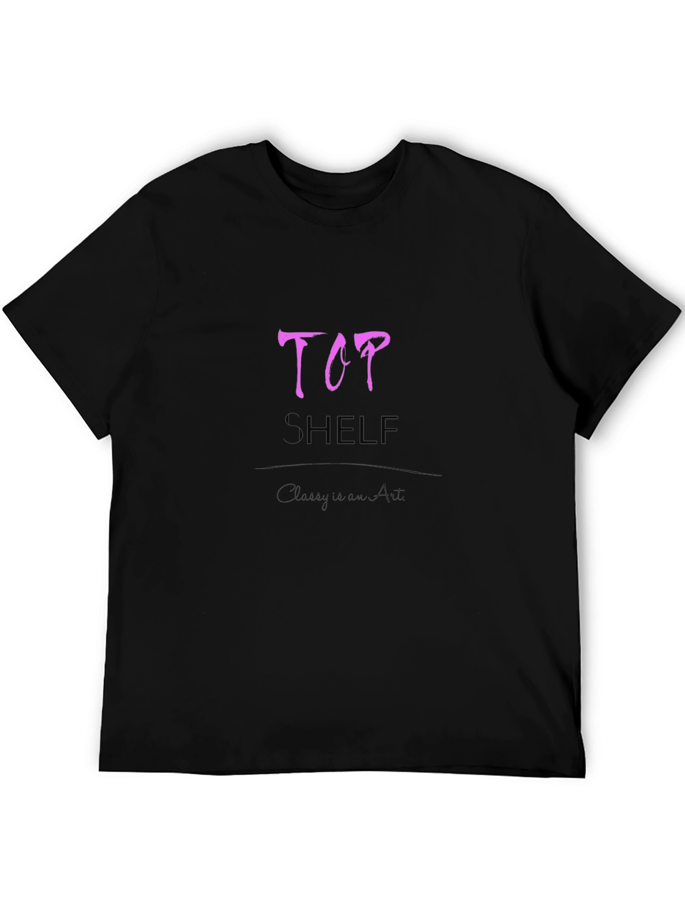Top Shelf Graphic Tee - Classic Black