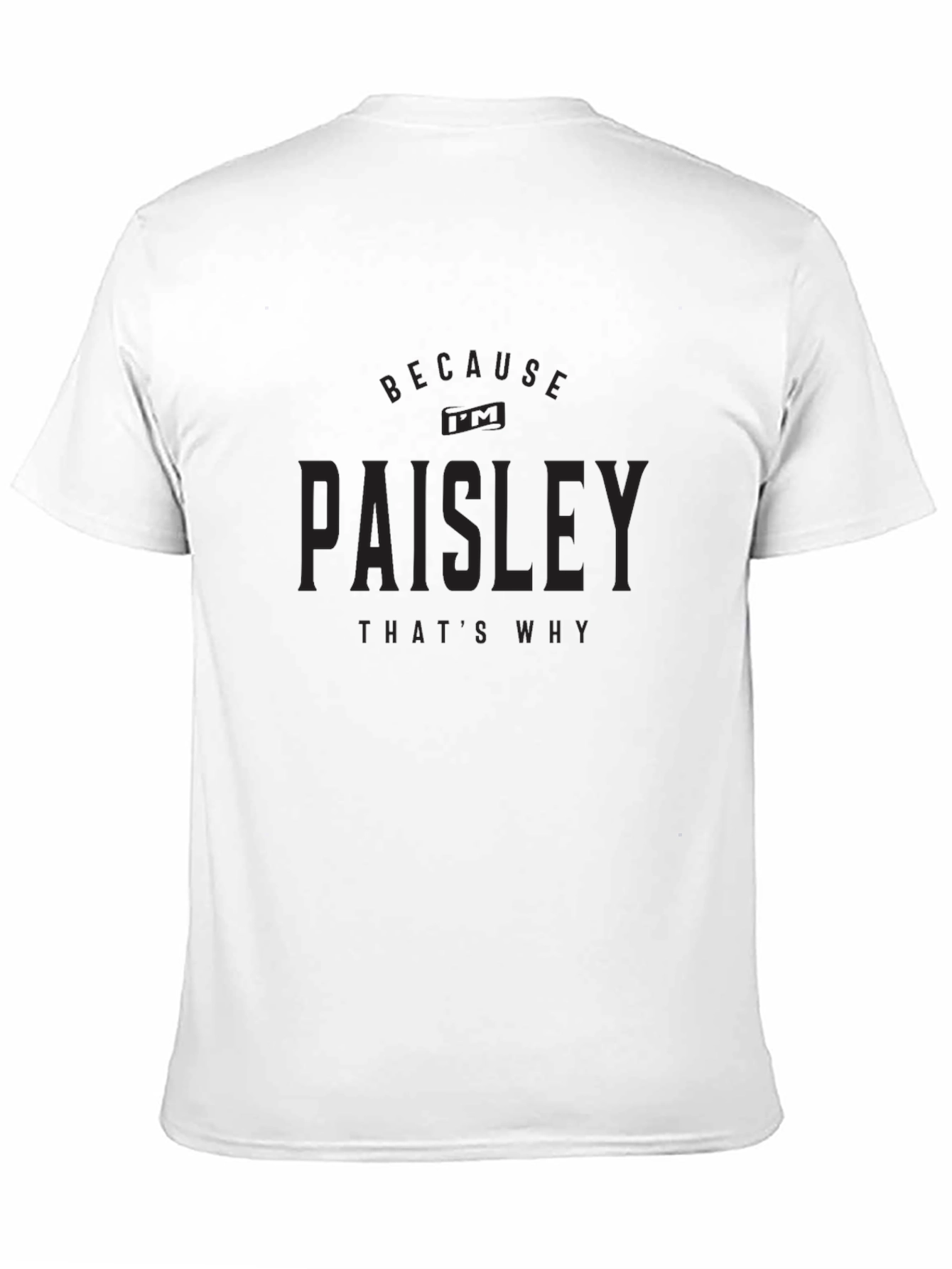 Paisley Thats Why Graphic T-Shirt