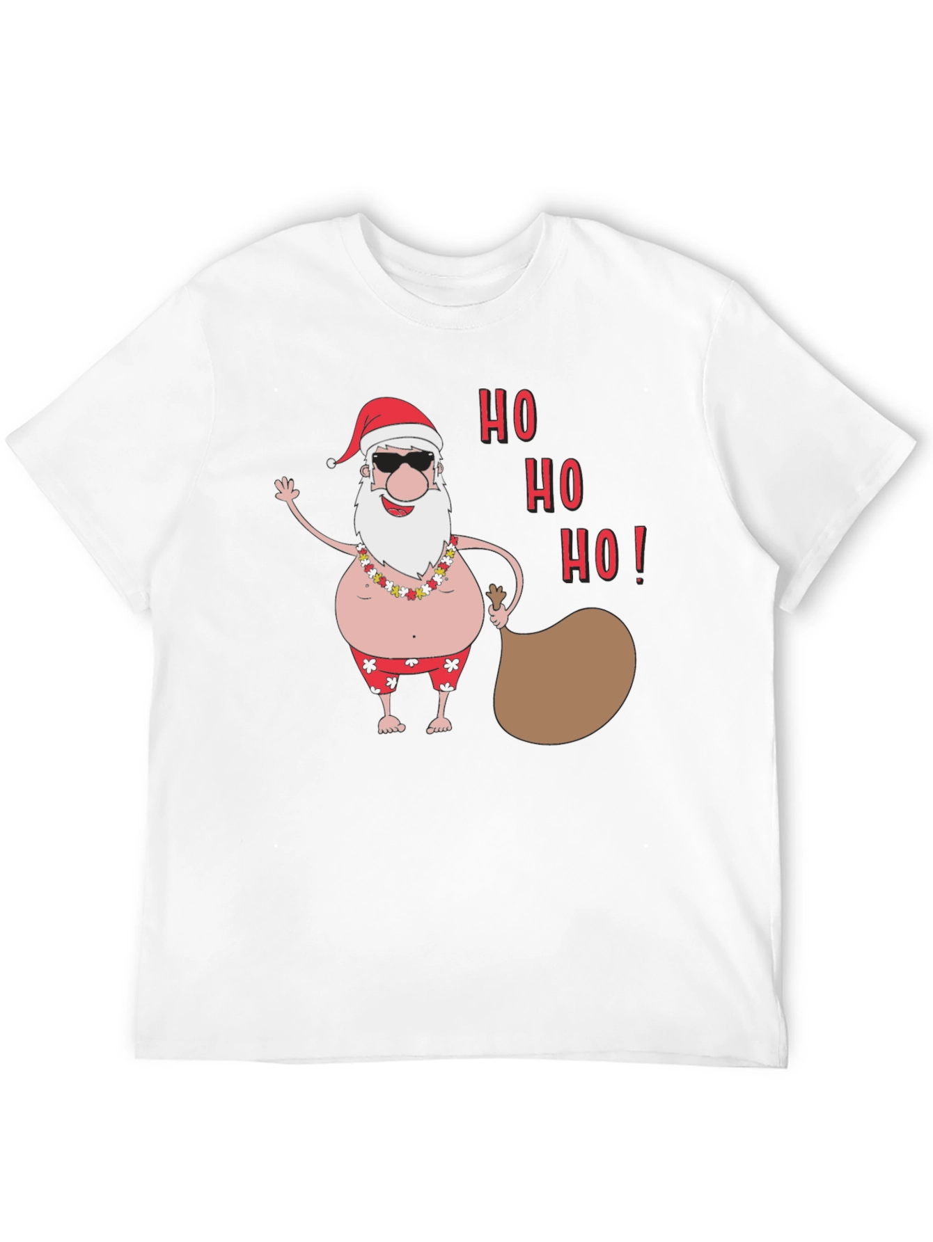 Tropical Santa Claus T-Shirt
