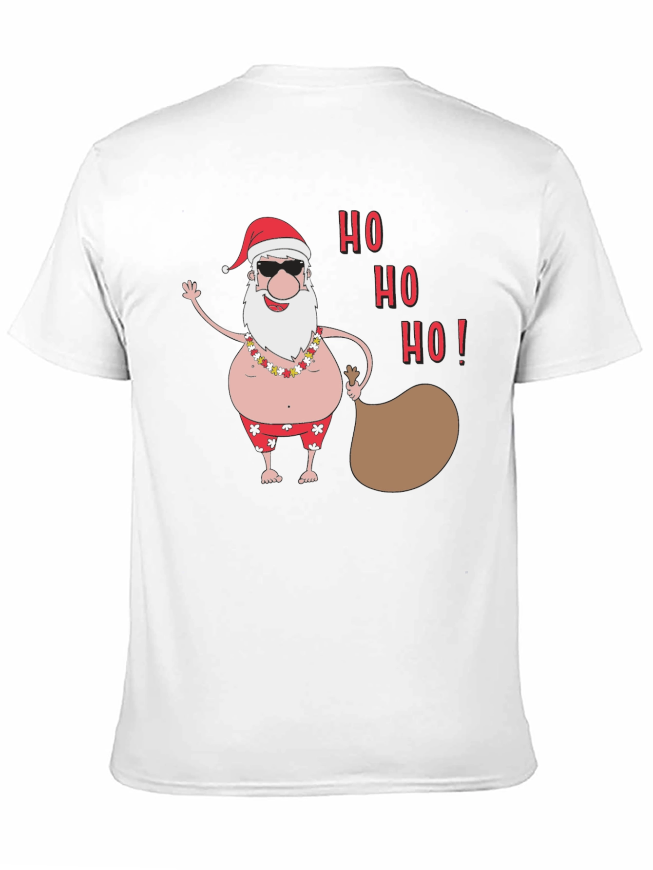 Tropical Santa Claus T-Shirt