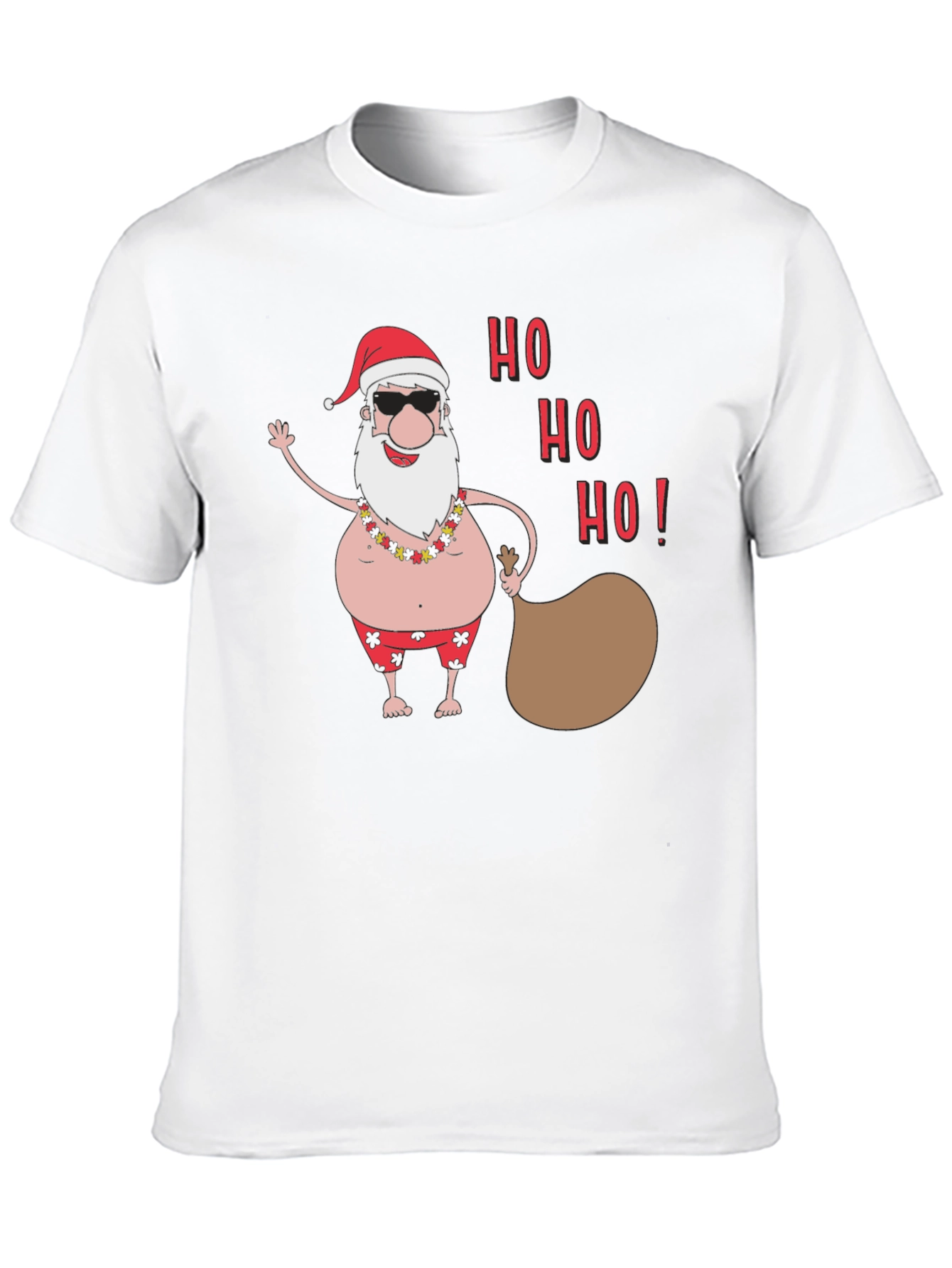 Tropical Santa Claus T-Shirt