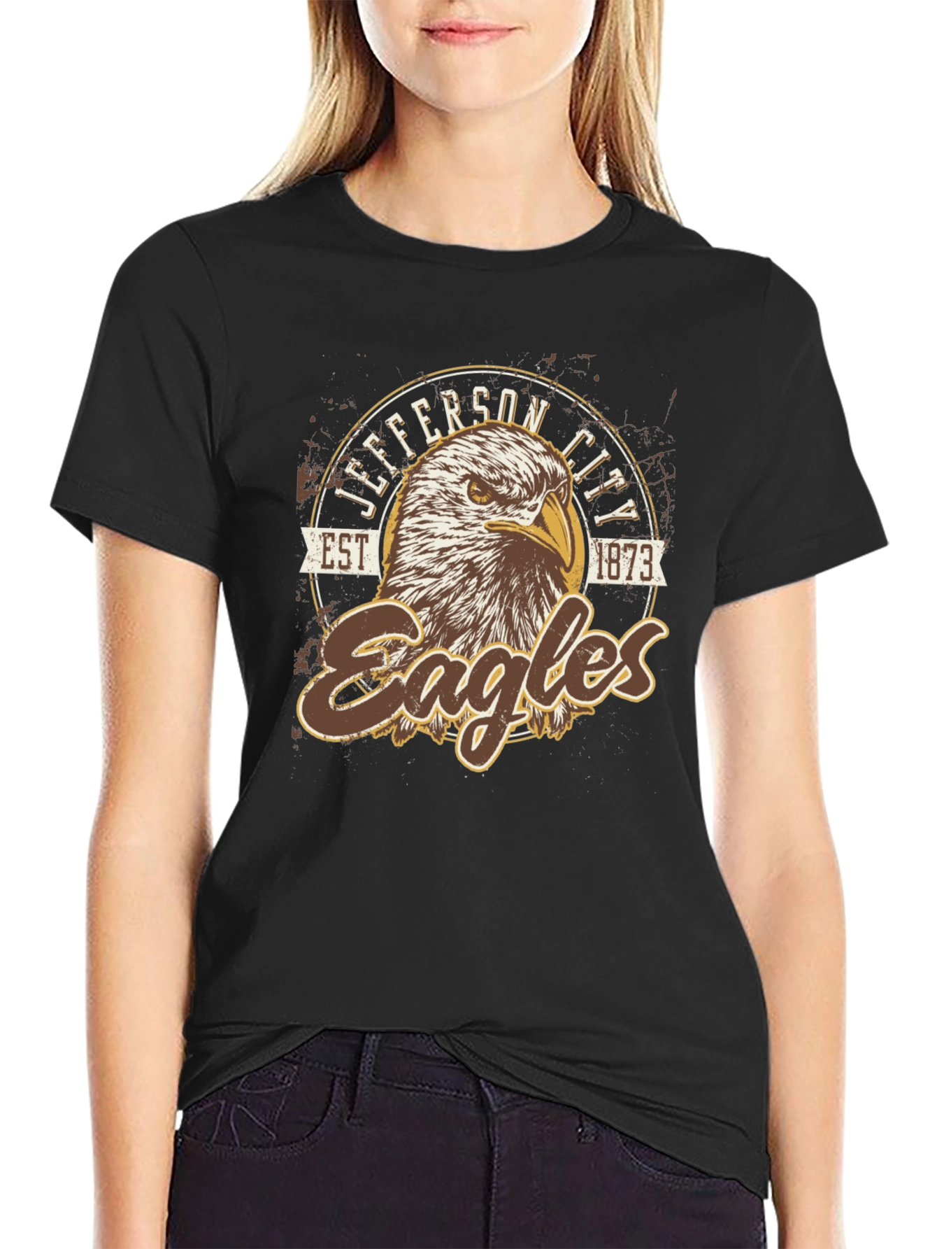 Jefferson City Eagles Graphic T-Shirt