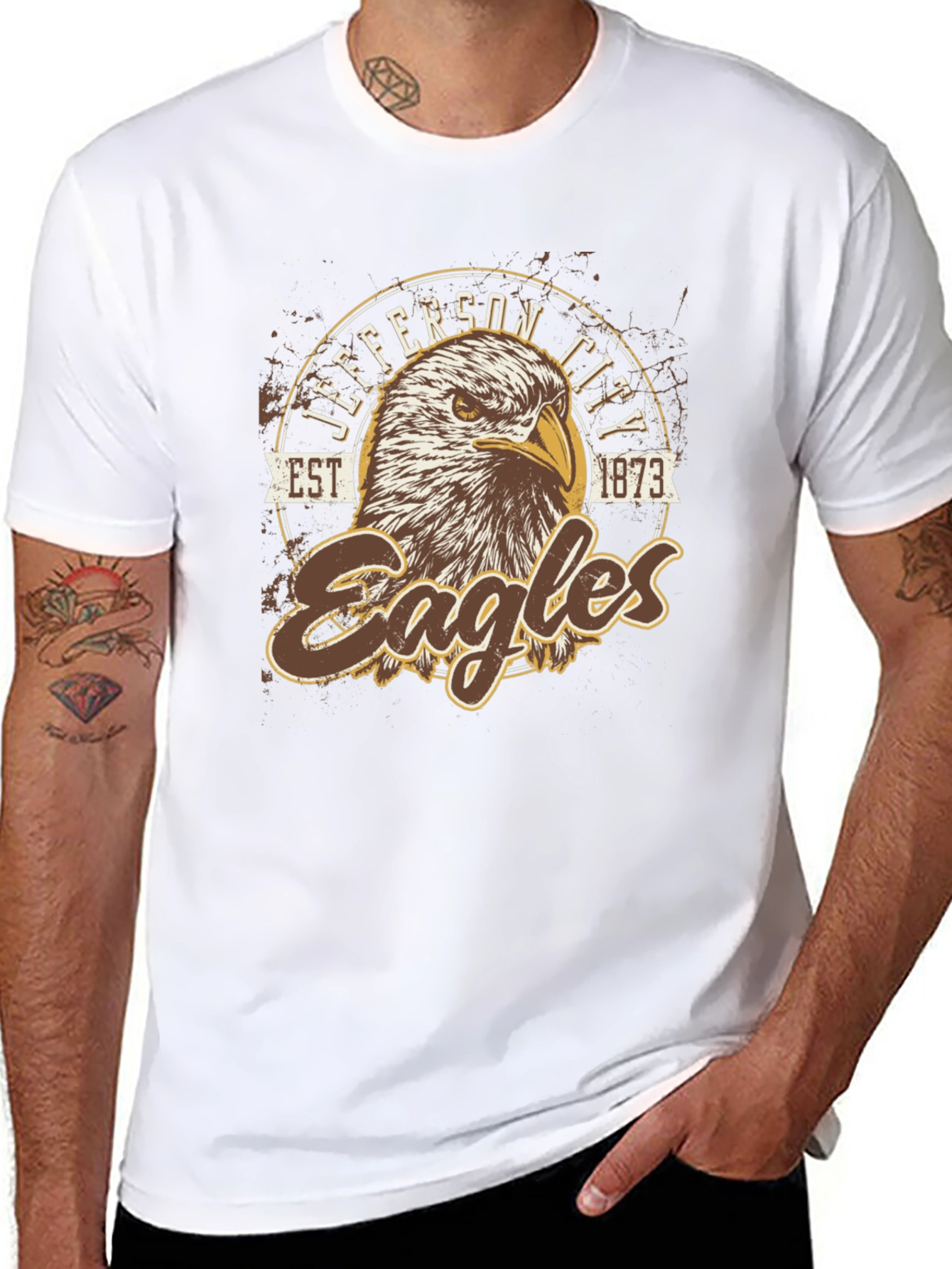 Jefferson City Eagles Graphic T-Shirt