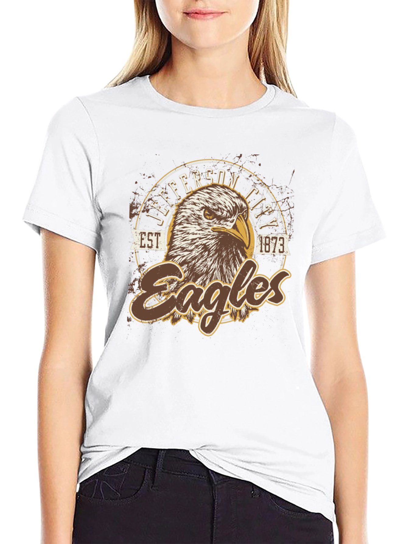 Jefferson City Eagles Graphic T-Shirt