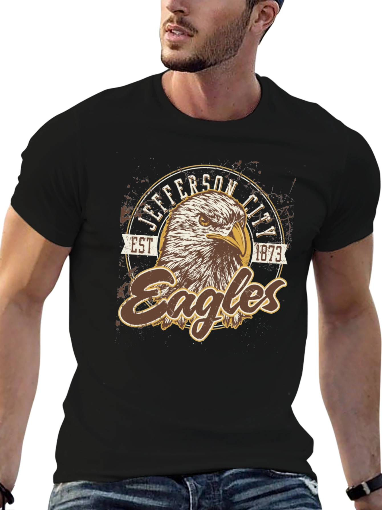Jefferson City Eagles Graphic T-Shirt