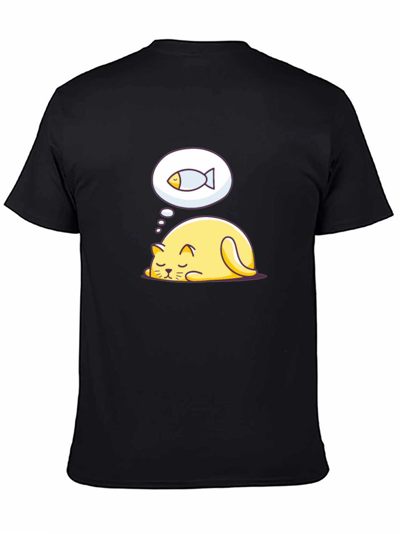 Dreaming Cat T-Shirt - Cute Graphic Tee