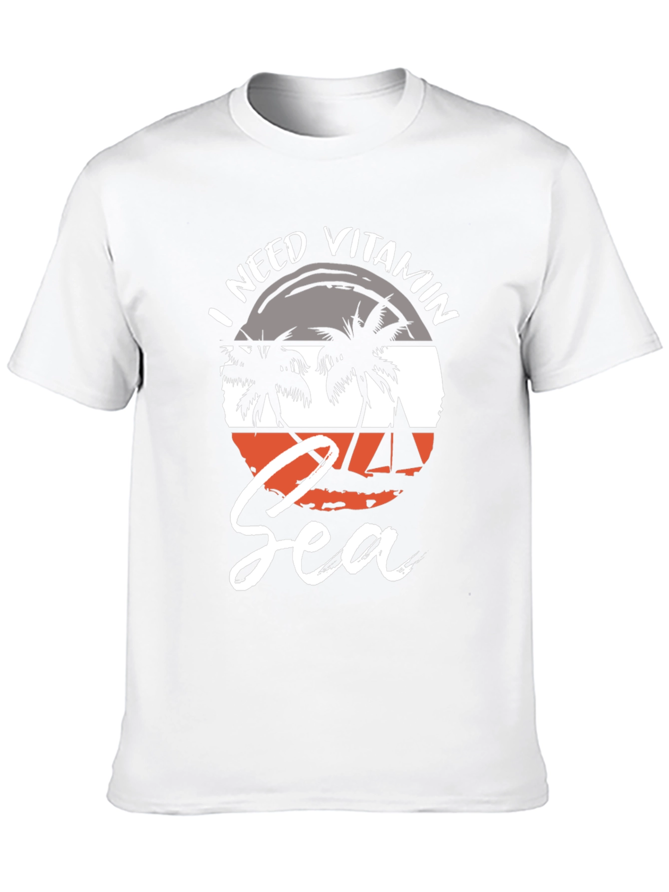 Vitamin Sea Graphic T-Shirt - Beach Lover Tee