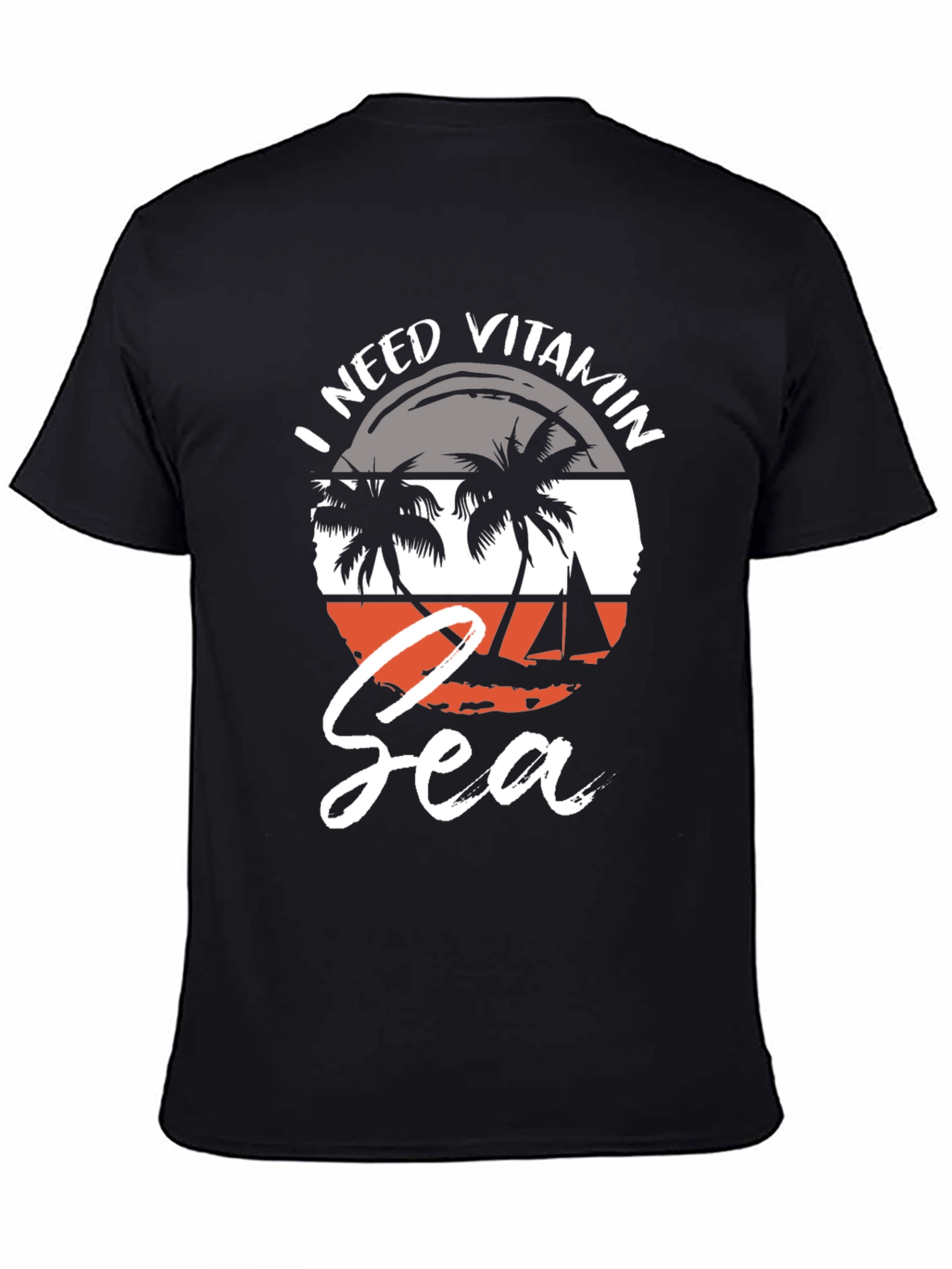 Vitamin Sea Graphic T-Shirt - Beach Lover Tee