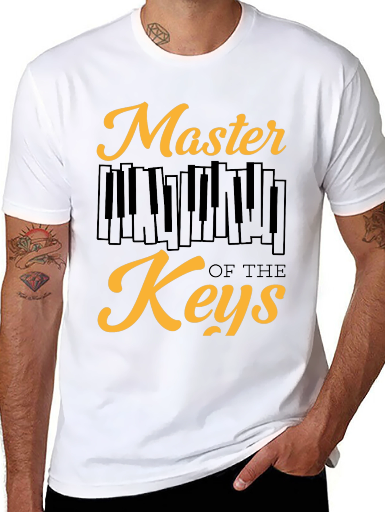 Master of the Keys Graphic T-Shirt