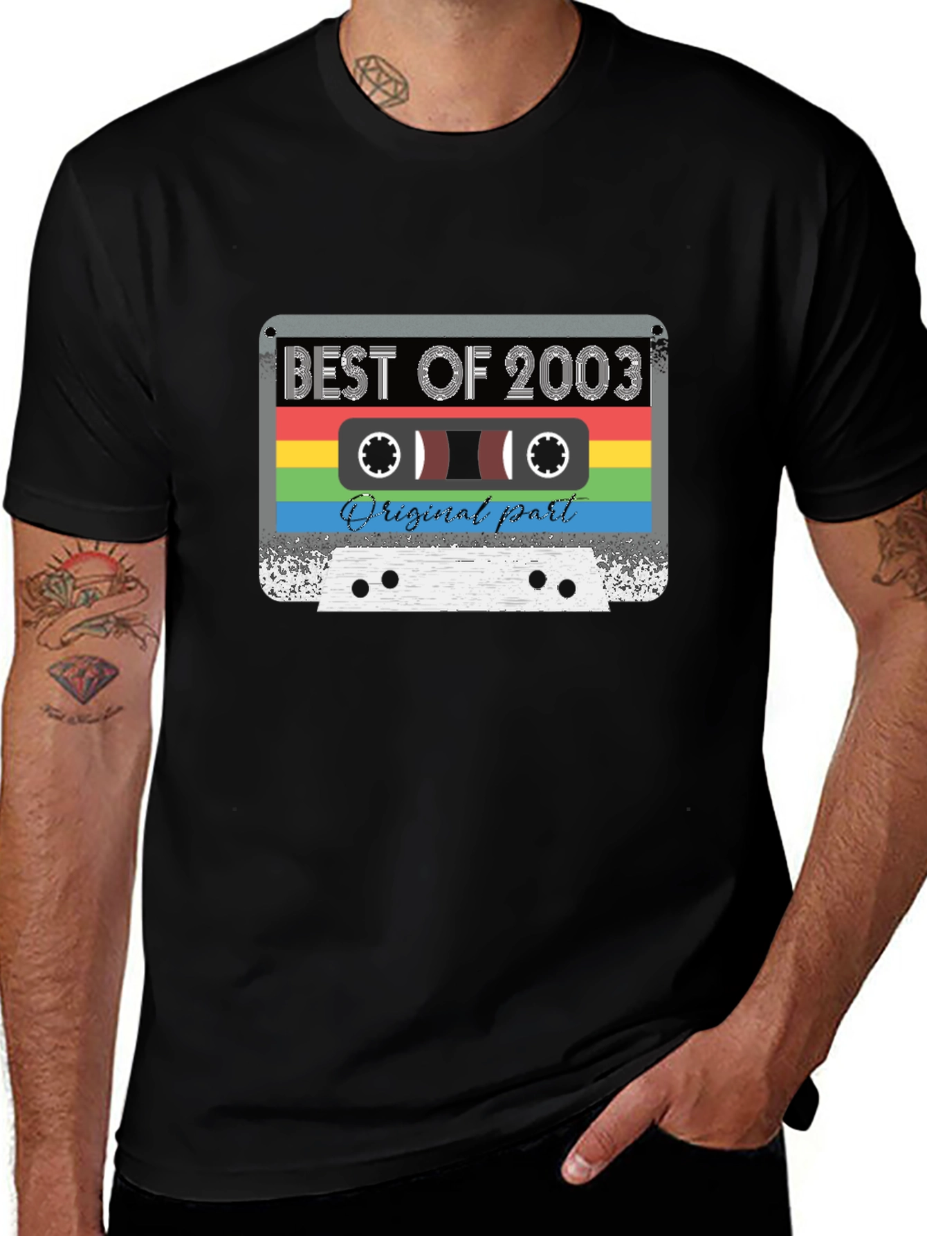 Best of 2003 Cassette Tape Graphic T-Shirt