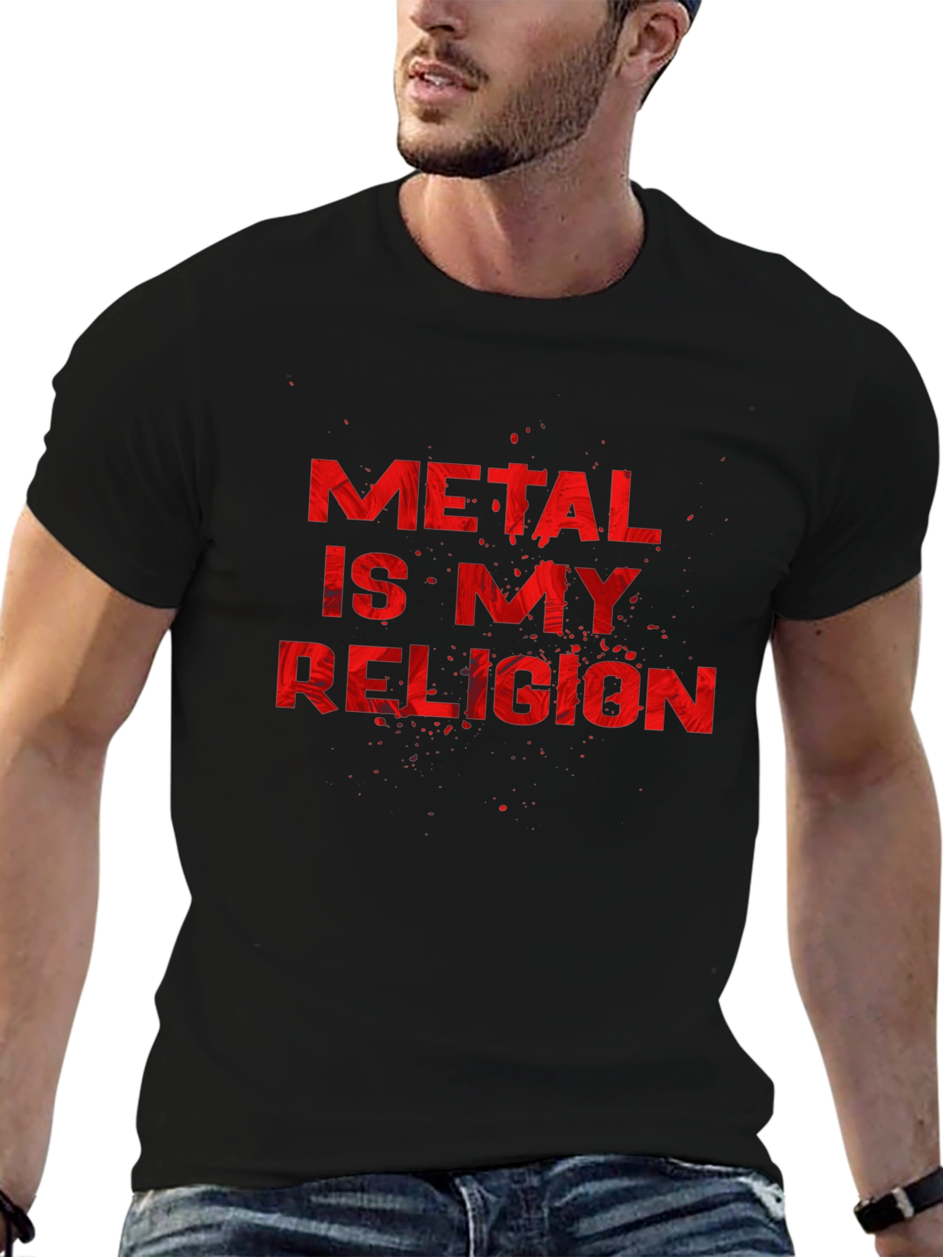 Metal Is My Religion Graphic T-Shirt