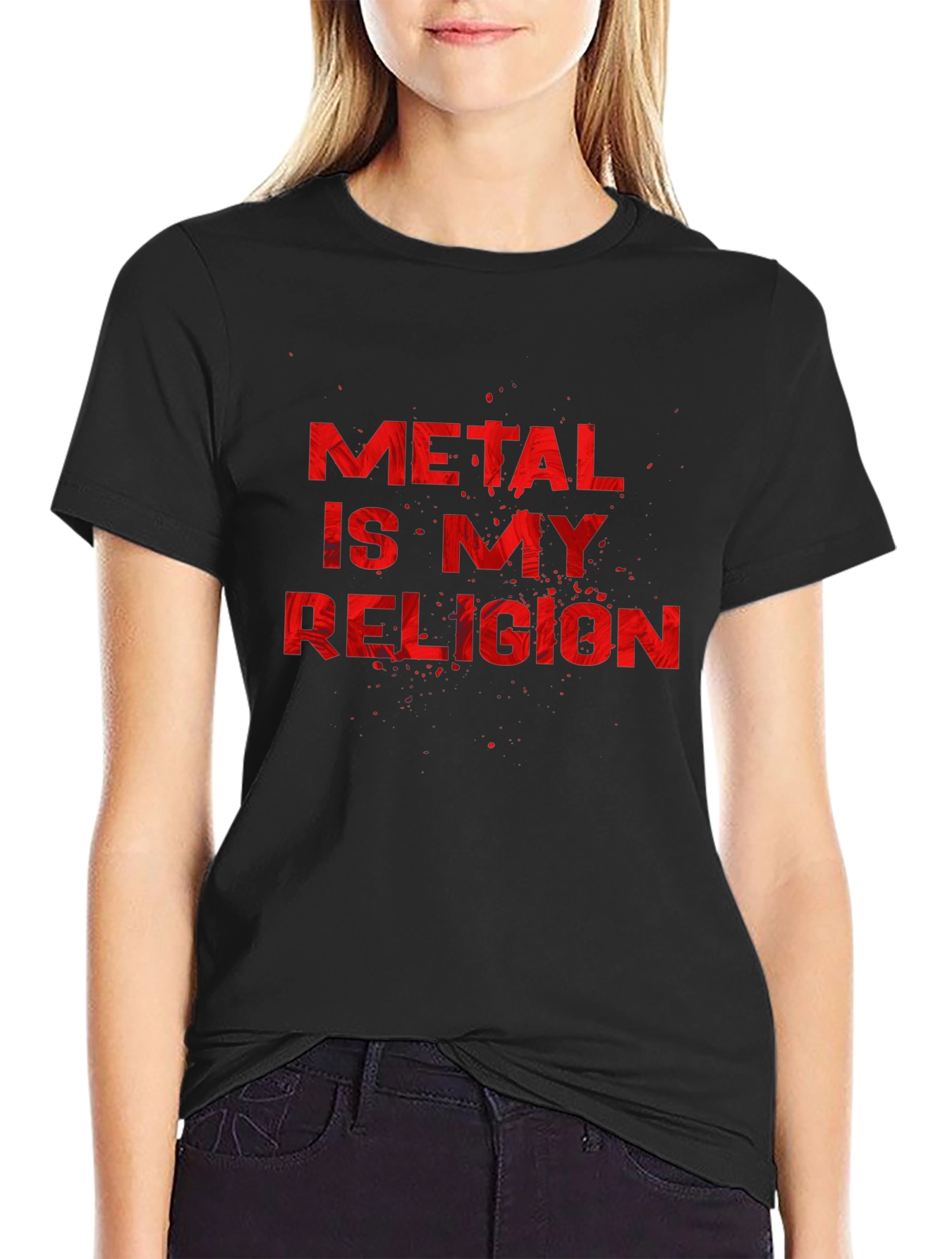 Metal Is My Religion Graphic T-Shirt