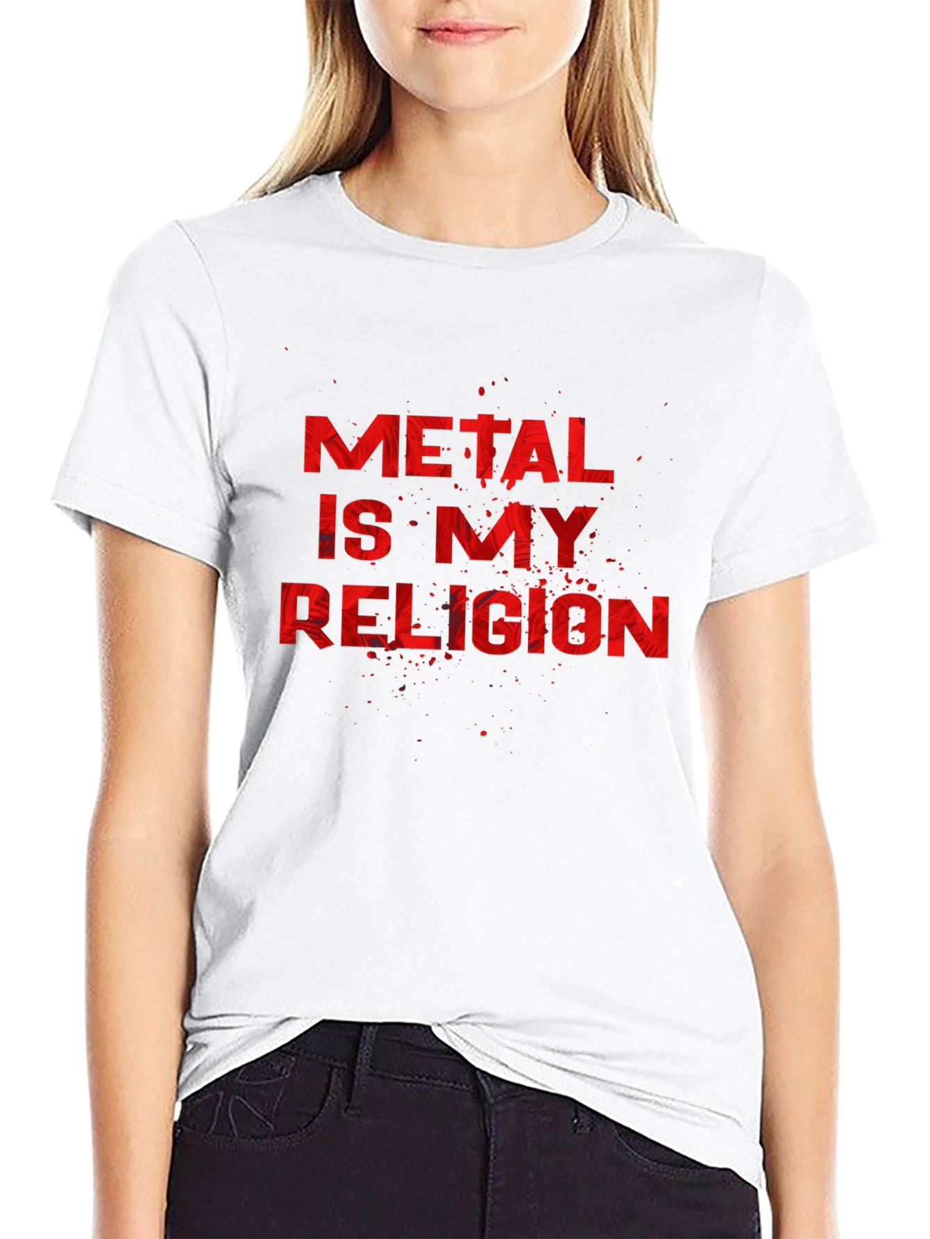 Metal Is My Religion Graphic T-Shirt