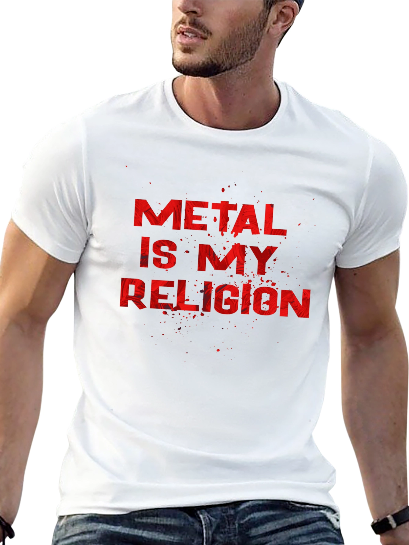 Metal Is My Religion Graphic T-Shirt