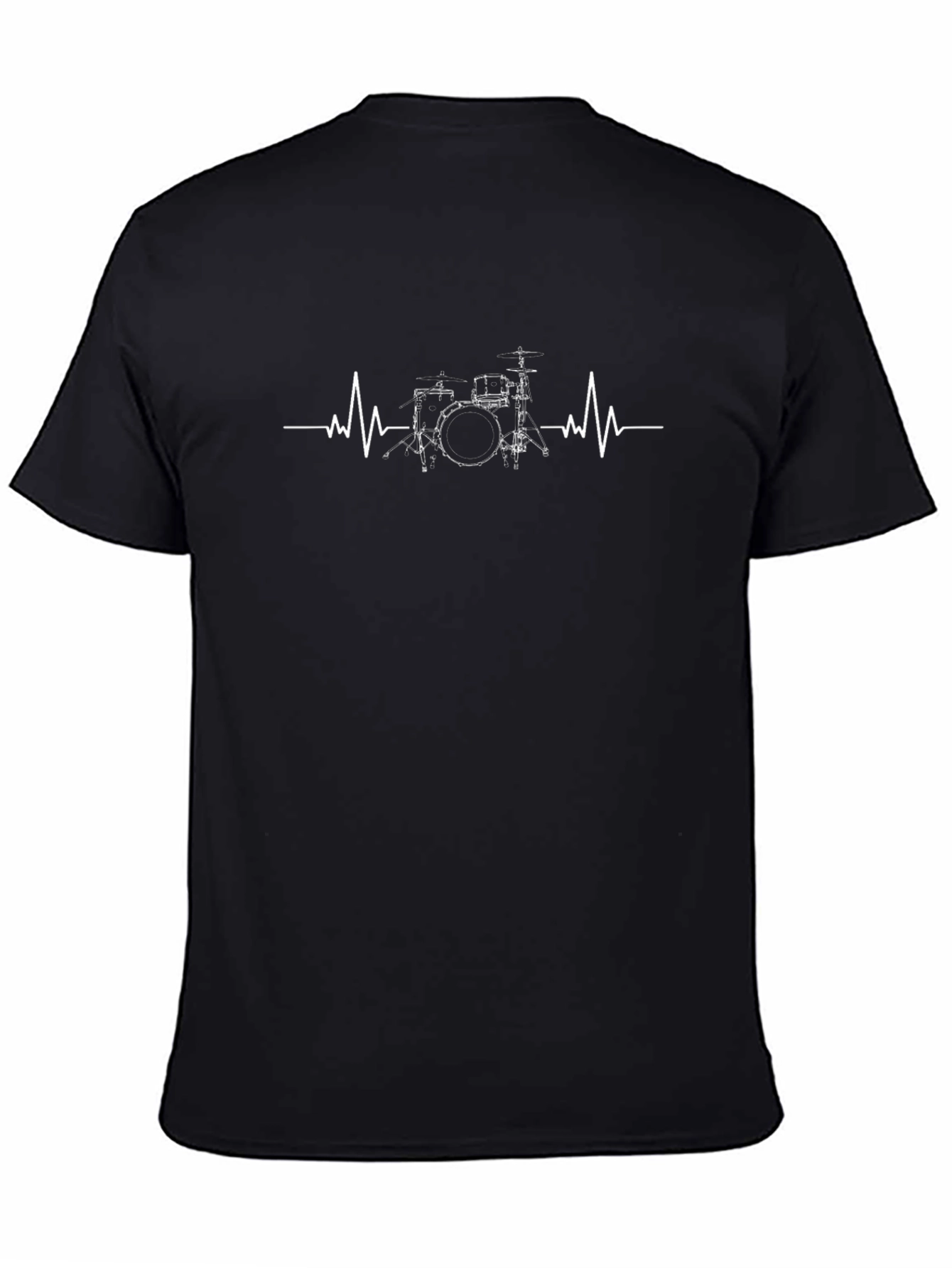 Drumbeat Heartbeat Graphic Tee - Musicians Essential