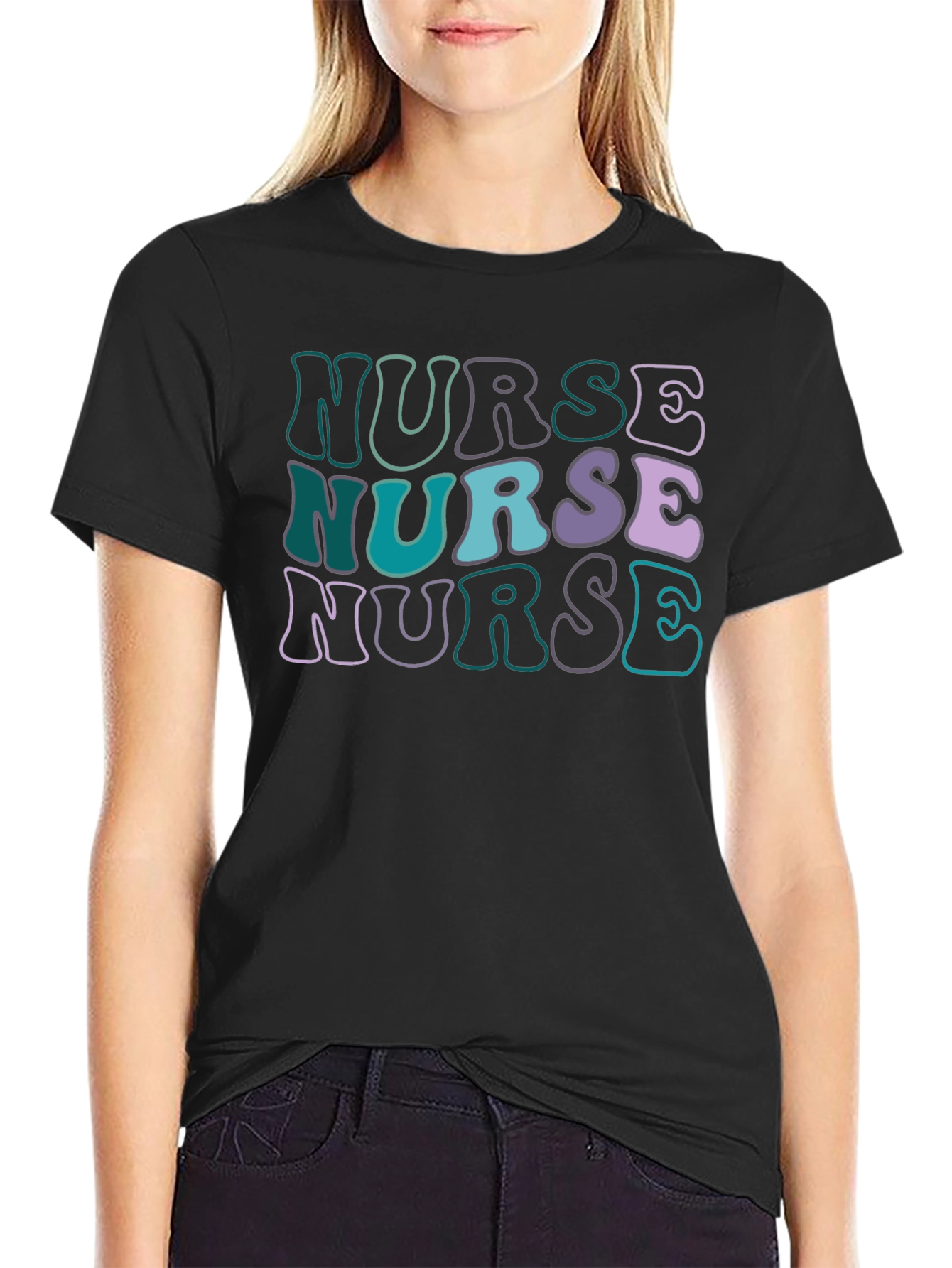 Retro Nurse T-Shirt - Stylish Graphic Tee